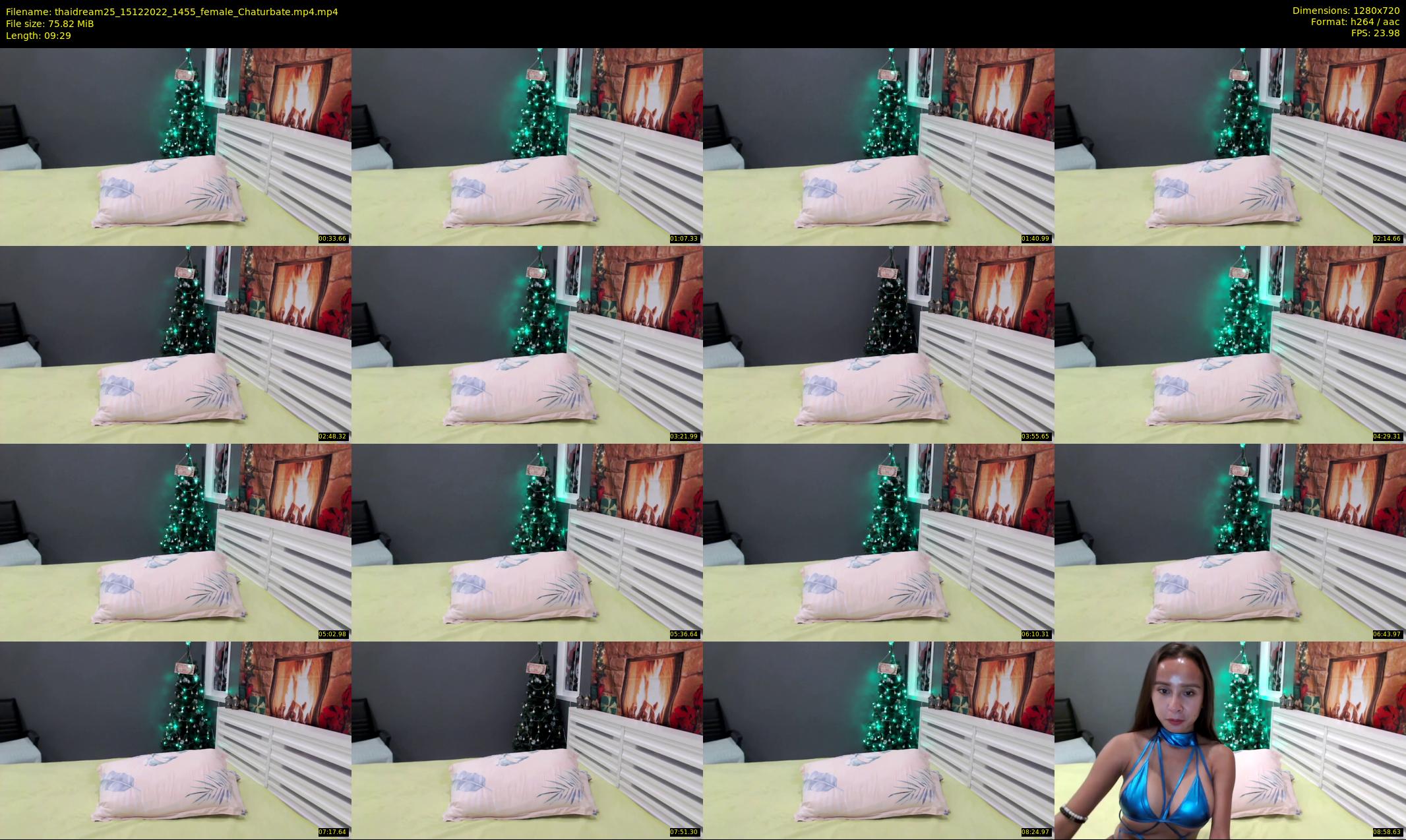 thaidream25 — 10 minute Chaturbate female cam show recording, 720p, Dec 15, 2022