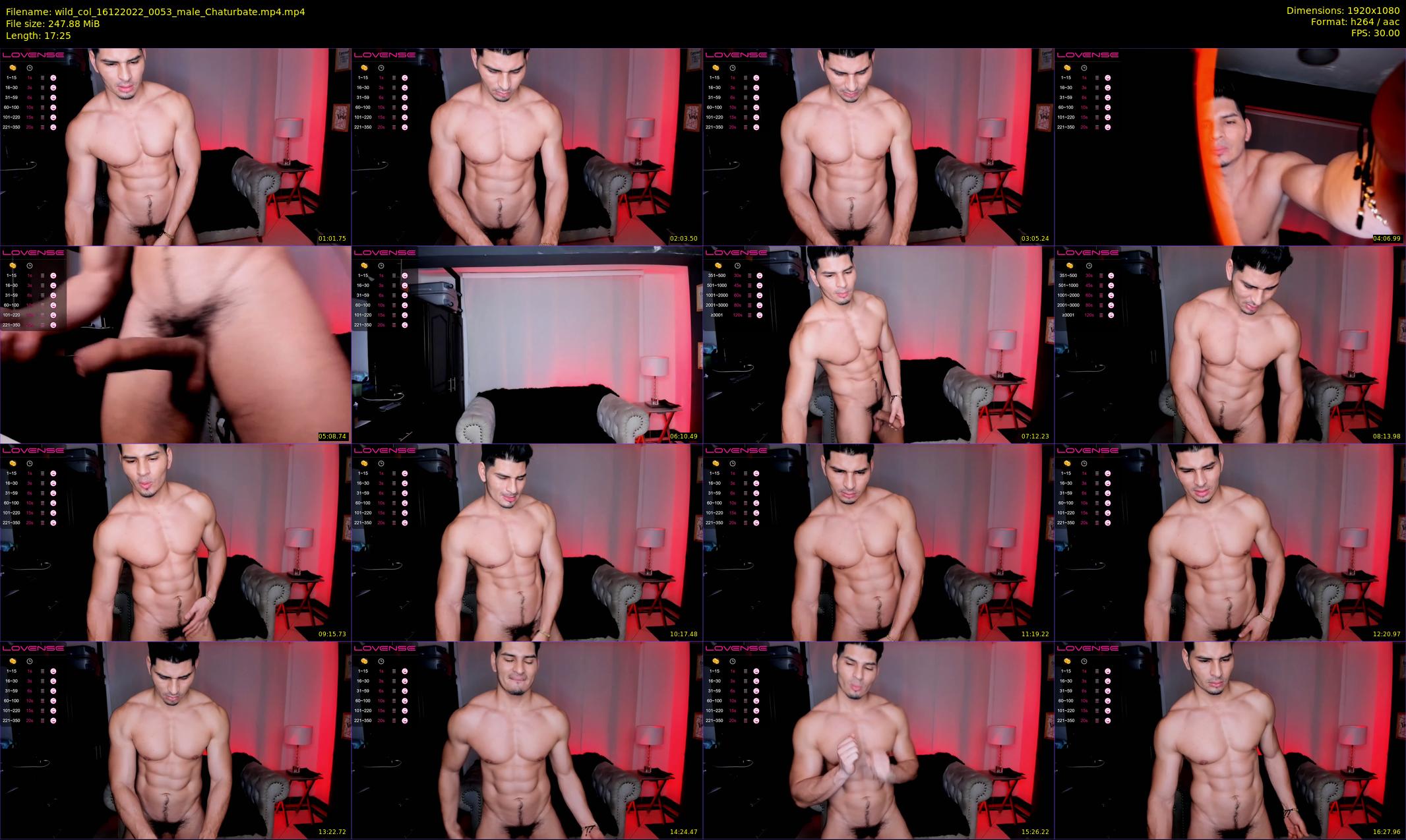 wild_col — 18 minute Chaturbate male cam show recording, 1080p, Dec 16, 2022