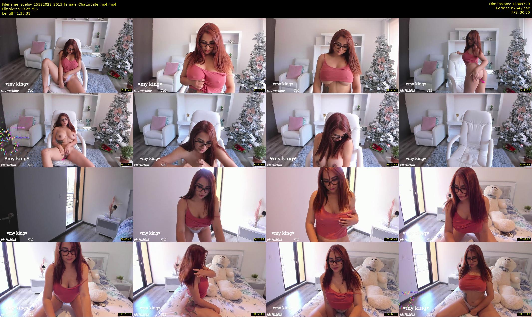 zoeliiv — 96 minute Chaturbate female cam show recording, 720p, Dec 15, 2022