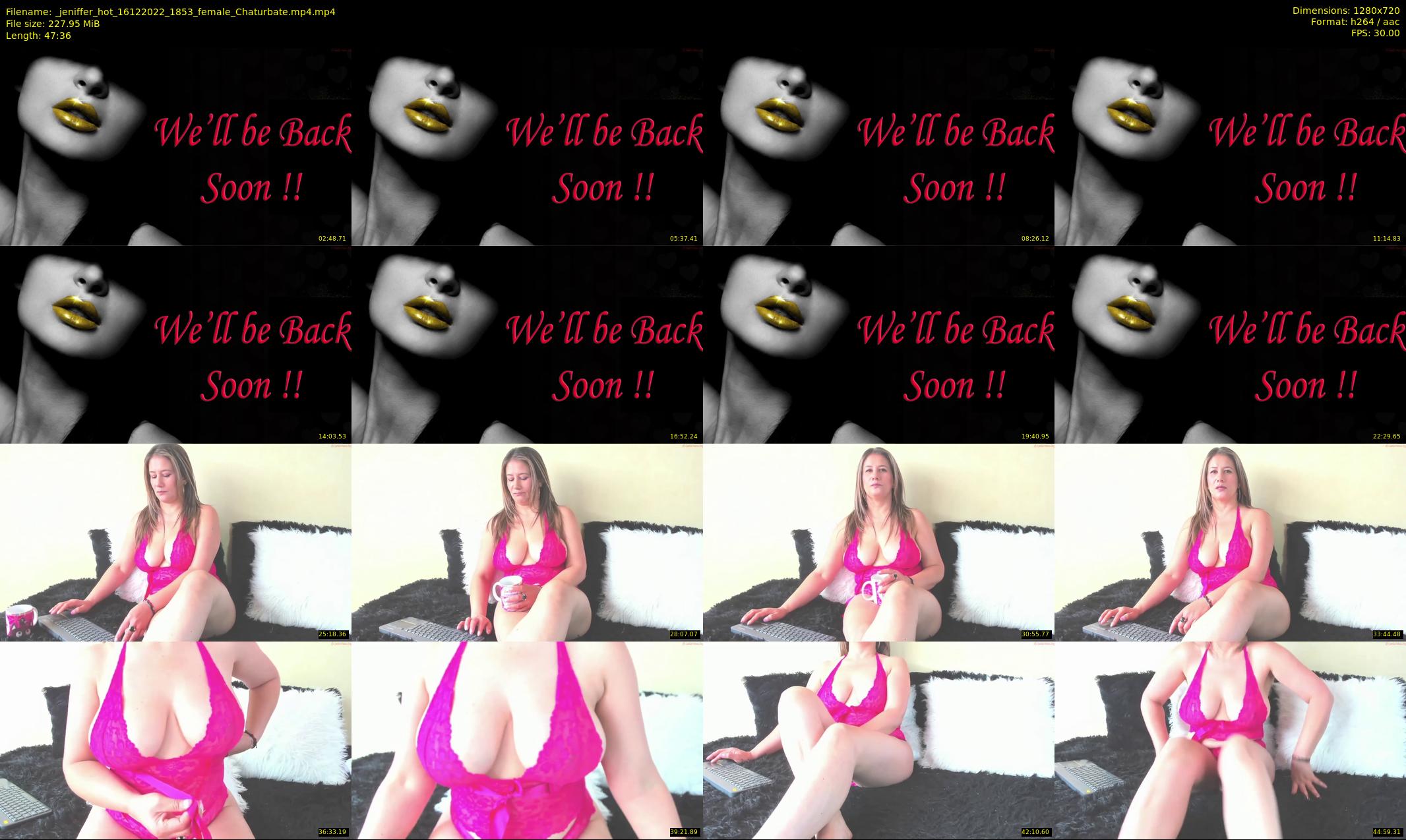 _jeniffer_hot — 48 minute Chaturbate female cam show recording, 720p, Dec 16, 2022