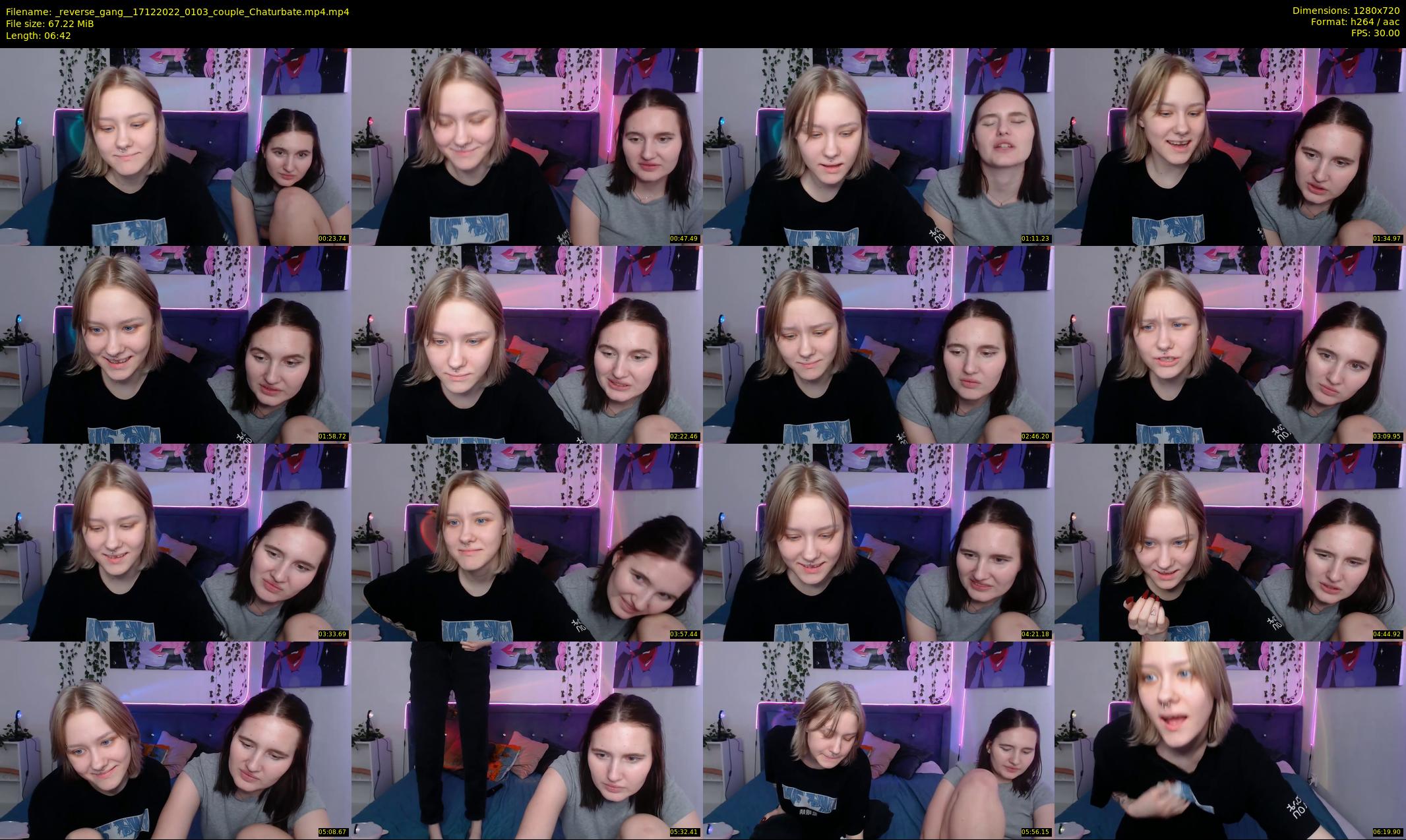 _reverse_gang_ — 7 minute Chaturbate couple cam show recording, 720p, Dec 17, 2022