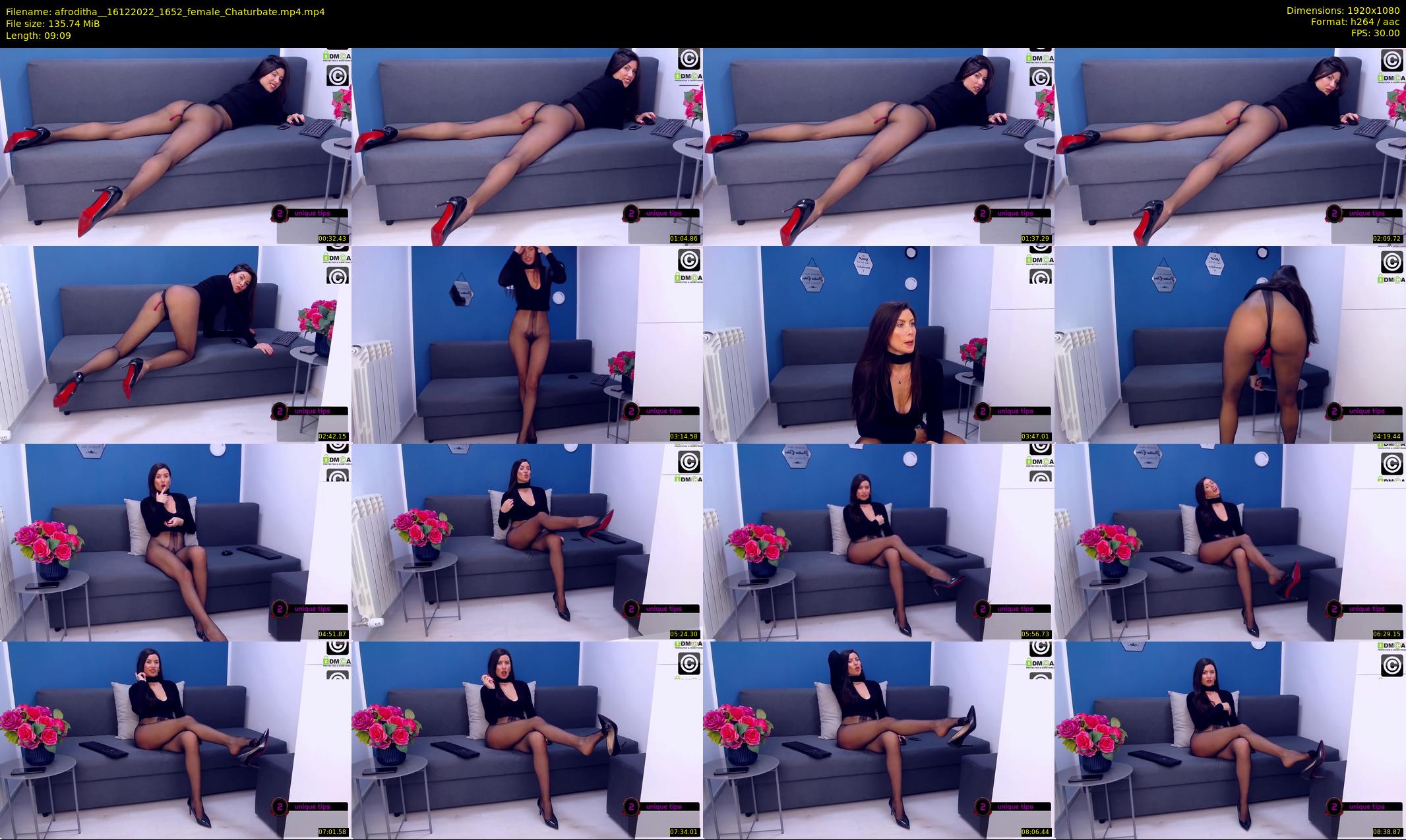 afroditha_ — 10 minute Chaturbate female cam show recording, 1080p, Dec 16, 2022