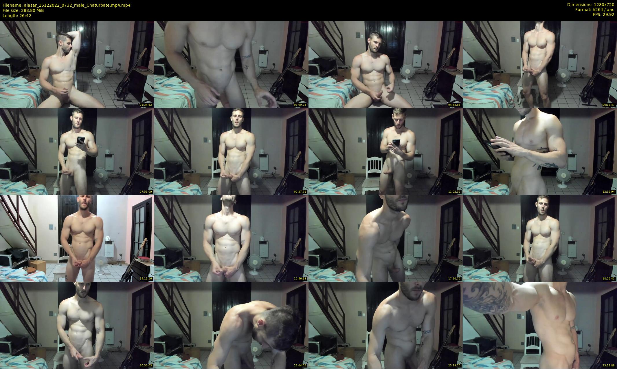 aiasar — 27 minute Chaturbate male cam show recording, 720p, Dec 16, 2022