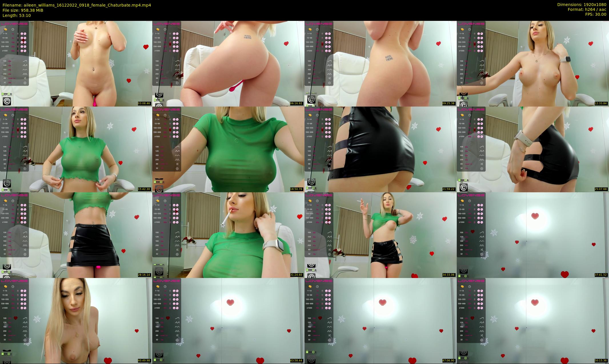 aileen_williams — 54 minute Chaturbate female cam show recording, 1080p, Dec 16, 2022