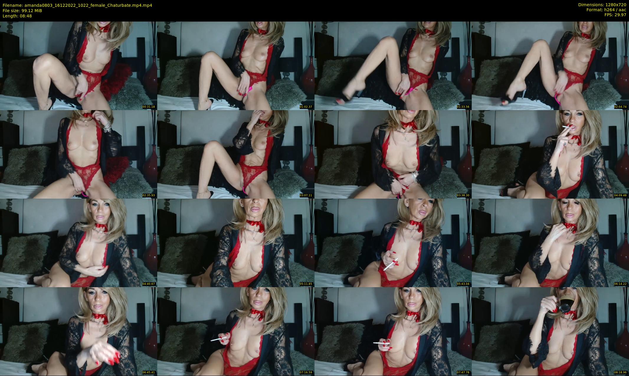 amanda0803 — 9 minute Chaturbate female cam show recording, 720p, Dec 16, 2022