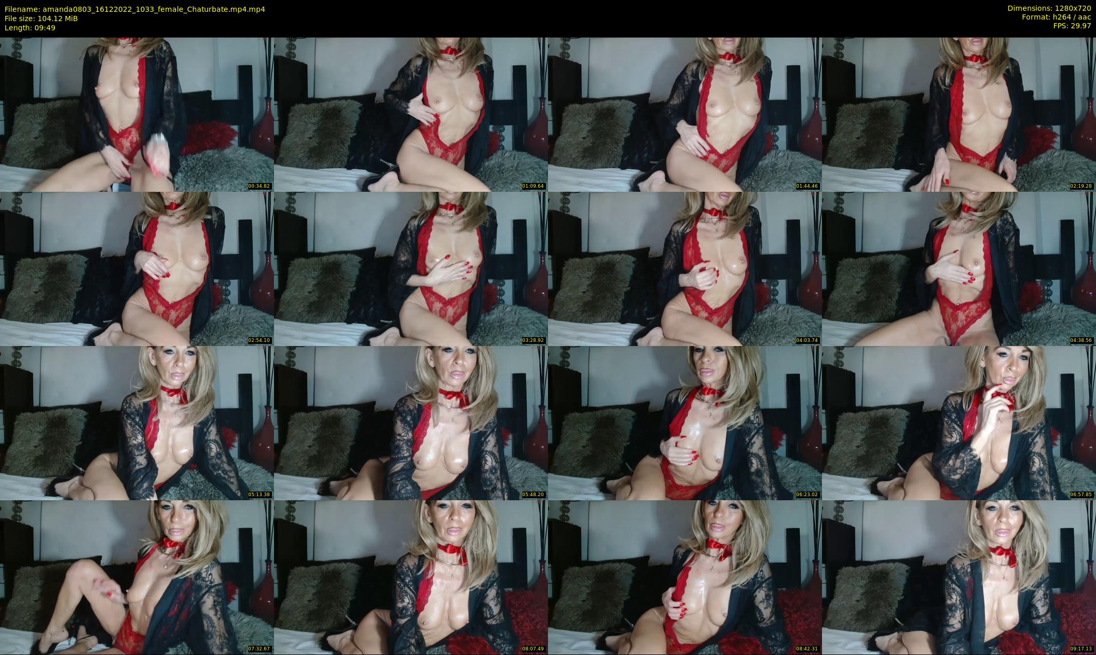 amanda0803 — 10 minute Chaturbate female cam show recording, 720p, Dec 16, 2022