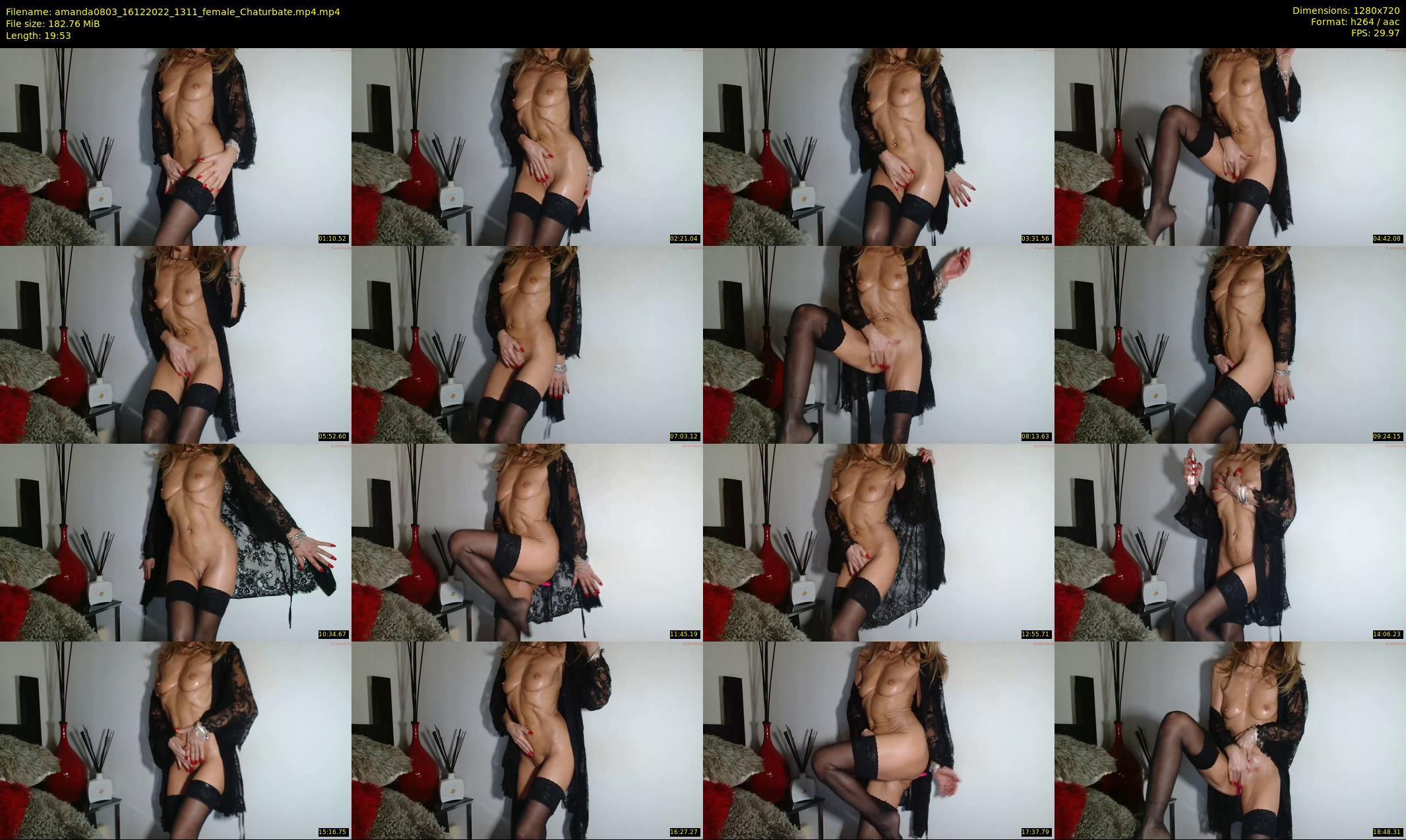 amanda0803 — 20 minute Chaturbate female cam show recording, 720p, Dec 16, 2022