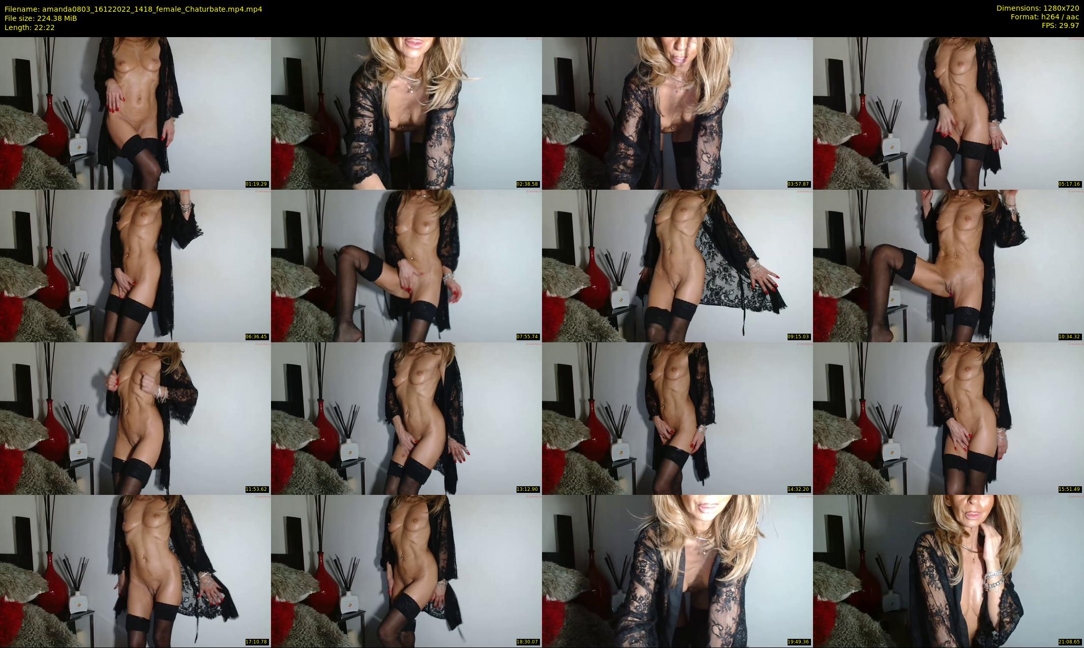 amanda0803 — 23 minute Chaturbate female cam show recording, 720p, Dec 16, 2022