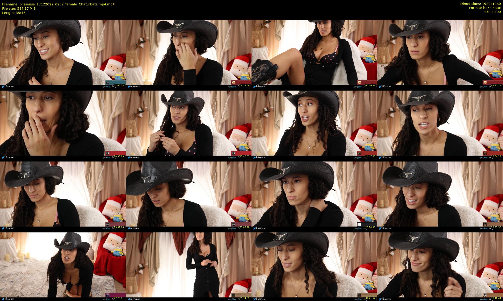 blissense — 36 minute Chaturbate female cam show recording, 1080p, Dec 17, 2022