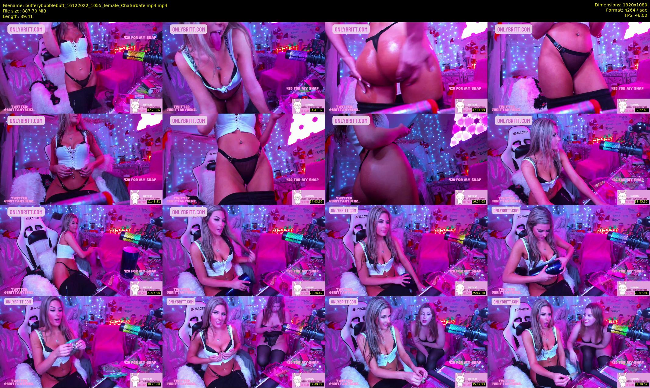 butterybubblebutt — 40 minute Chaturbate couple cam show recording, 1080p, Dec 16, 2022