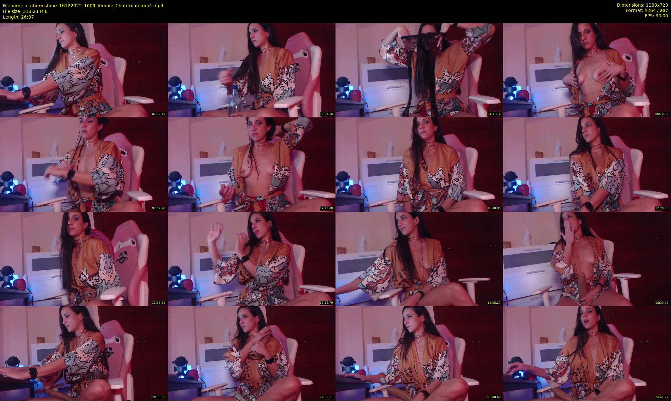 catherinstone — 27 minute Chaturbate female cam show recording, 720p, Dec 16, 2022