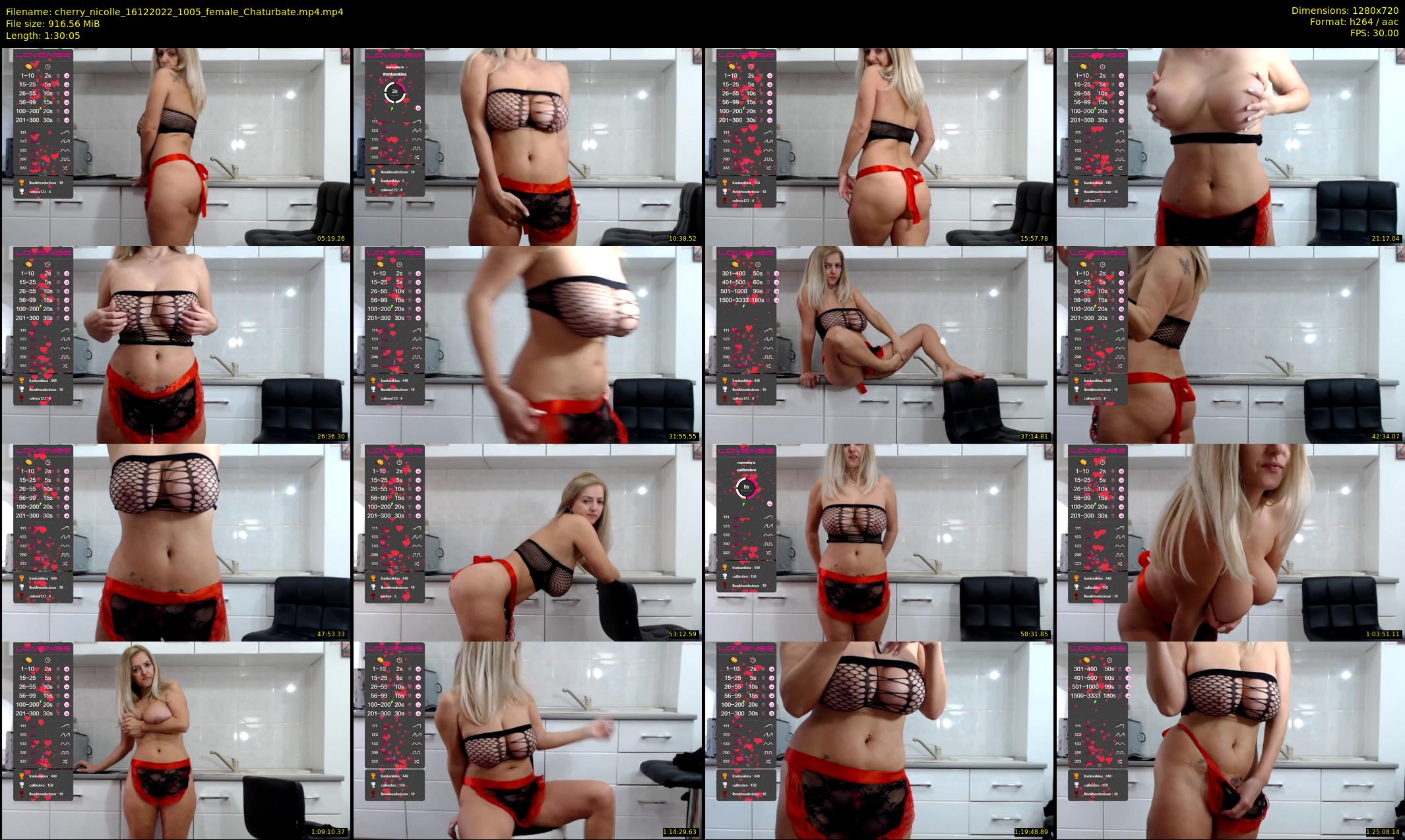 cherry_nicolle — 91 minute Chaturbate female cam show recording, 720p, Dec 16, 2022