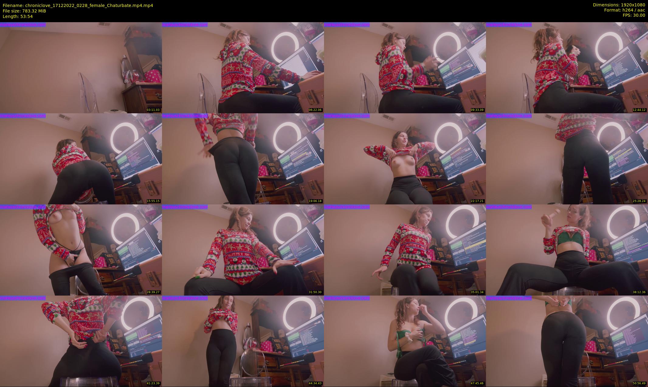 chroniclove — 54 minute Chaturbate female cam show recording, 1080p, Dec 17, 2022