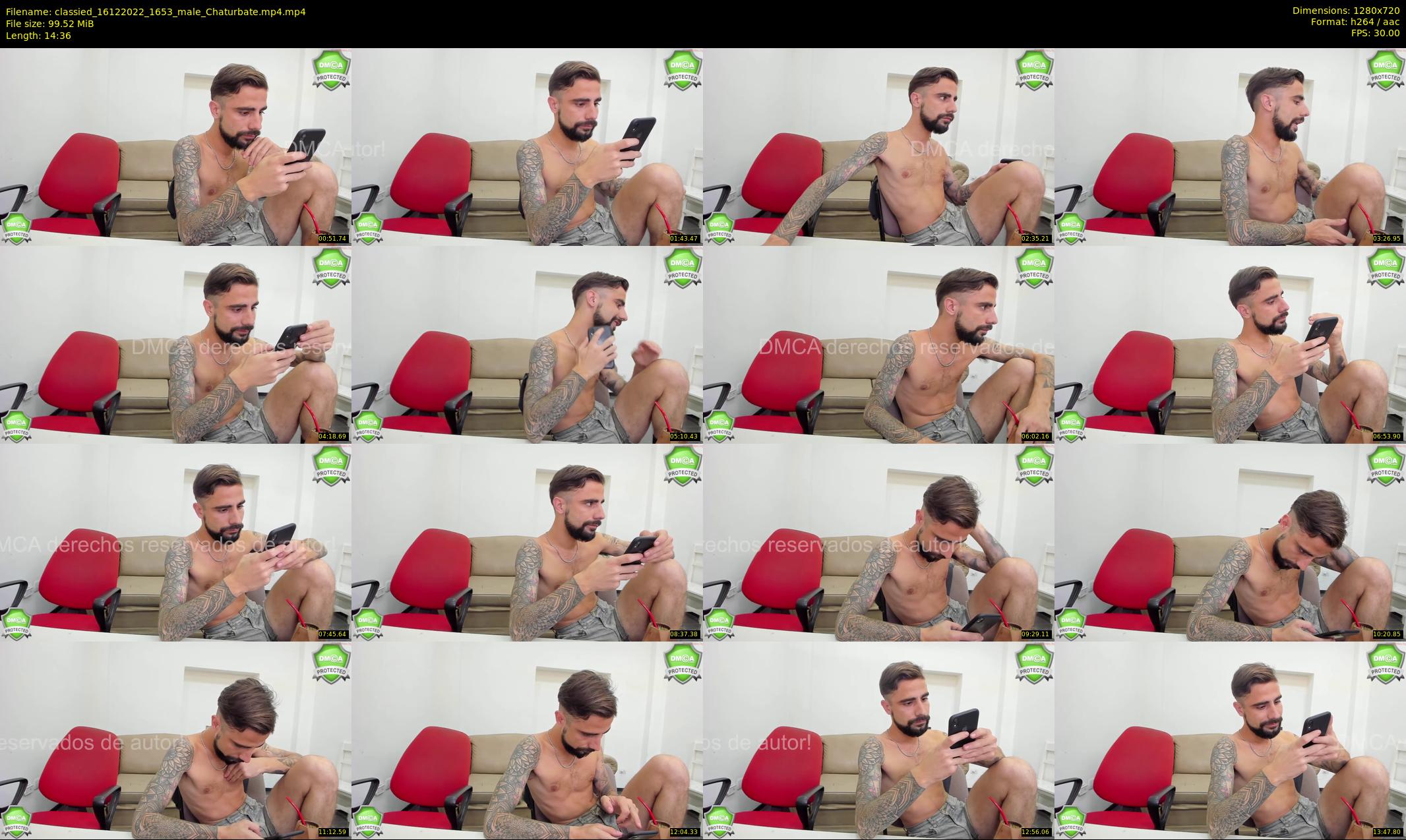 classied — 15 minute Chaturbate male cam show recording, 720p, Dec 16, 2022