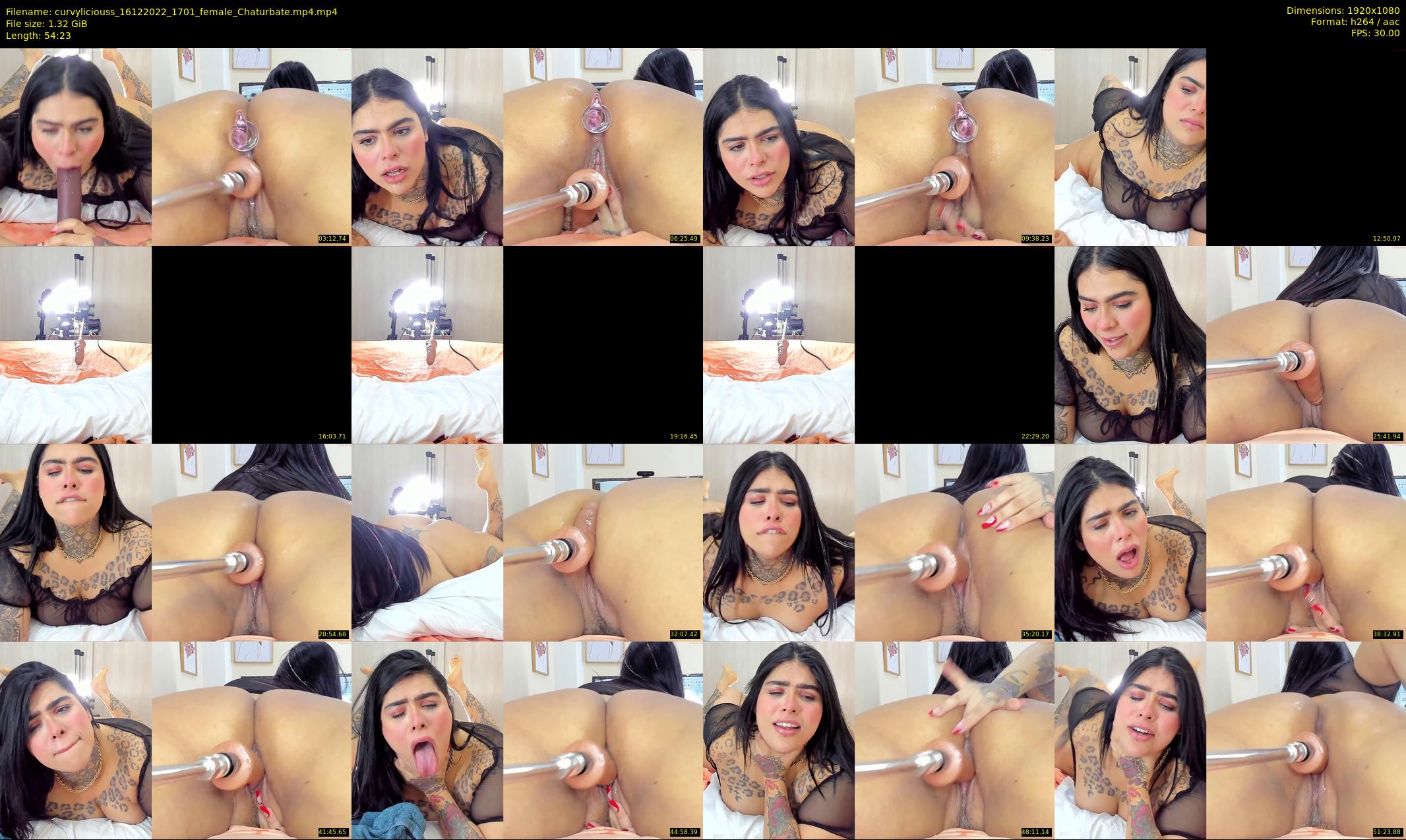 curvyliciouss — 55 minute Chaturbate female cam show recording, 1080p, Dec 16, 2022
