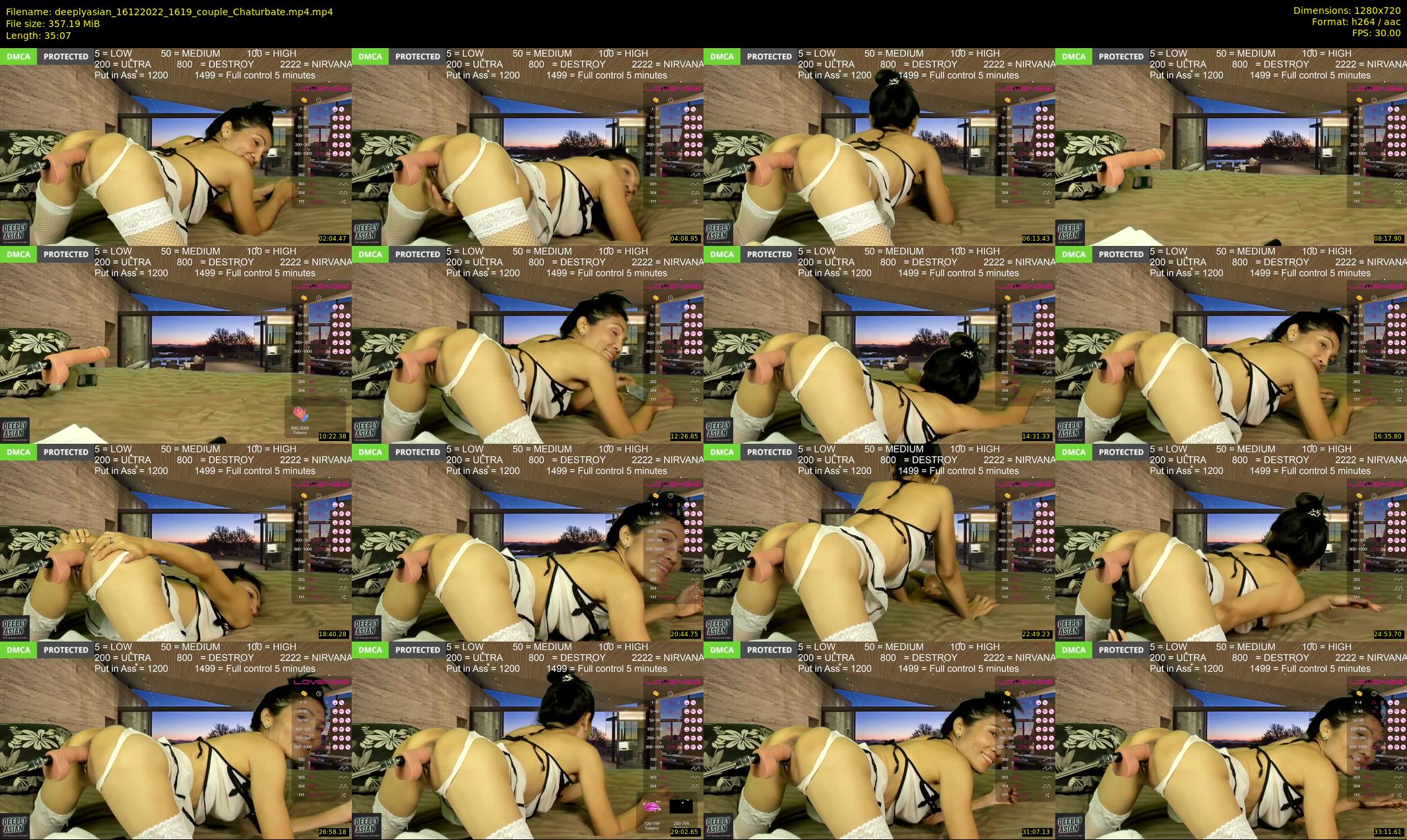 deeplyasian — 36 minute Chaturbate couple cam show recording, 720p, Dec 16, 2022