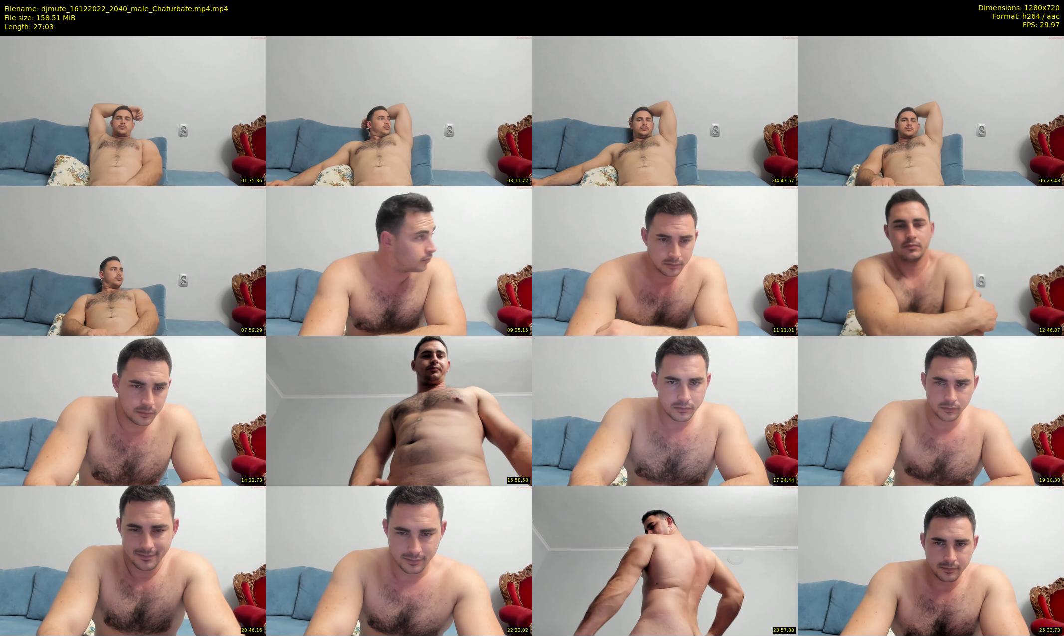 djmute — 28 minute Chaturbate male cam show recording, 720p, Dec 16, 2022