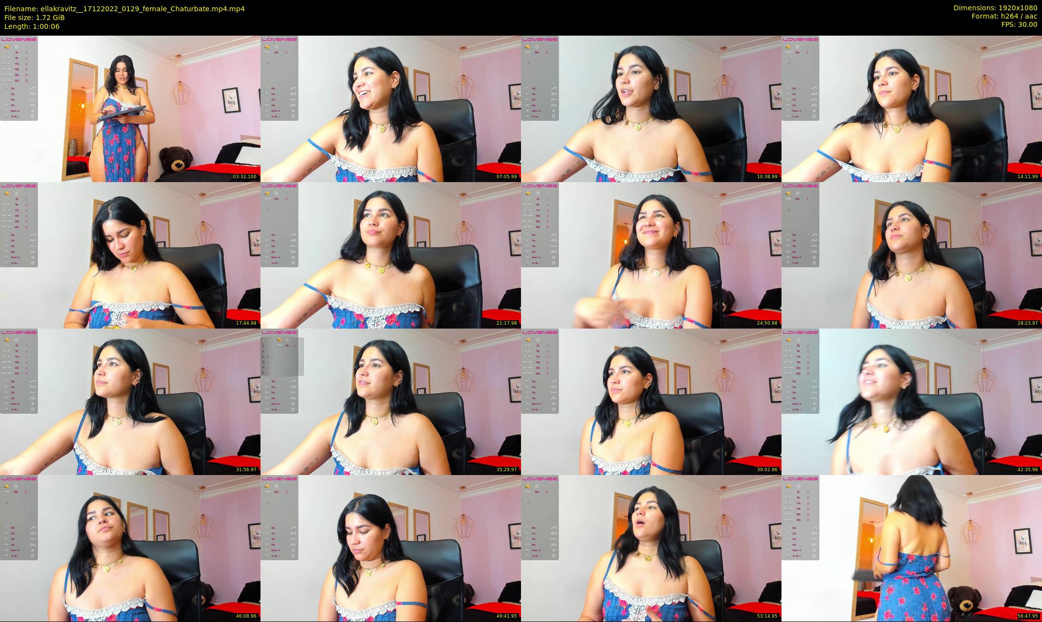 ellakravitz_ — 61 minute Chaturbate female cam show recording, 1080p, Dec 17, 2022