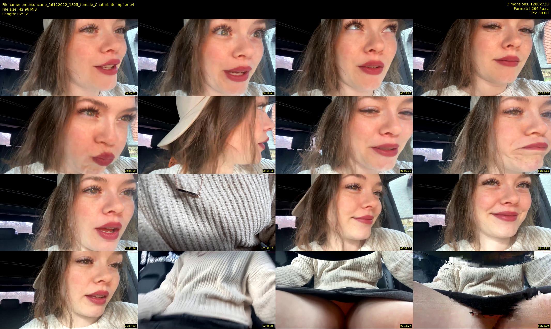 emersoncane — 3 minute Chaturbate female cam show recording, 720p, Dec 16, 2022