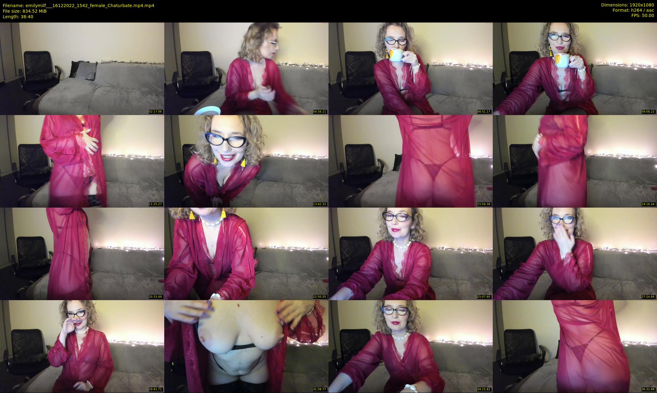 emilymilf__ — 39 minute Chaturbate female cam show recording, 1080p, Dec 16, 2022