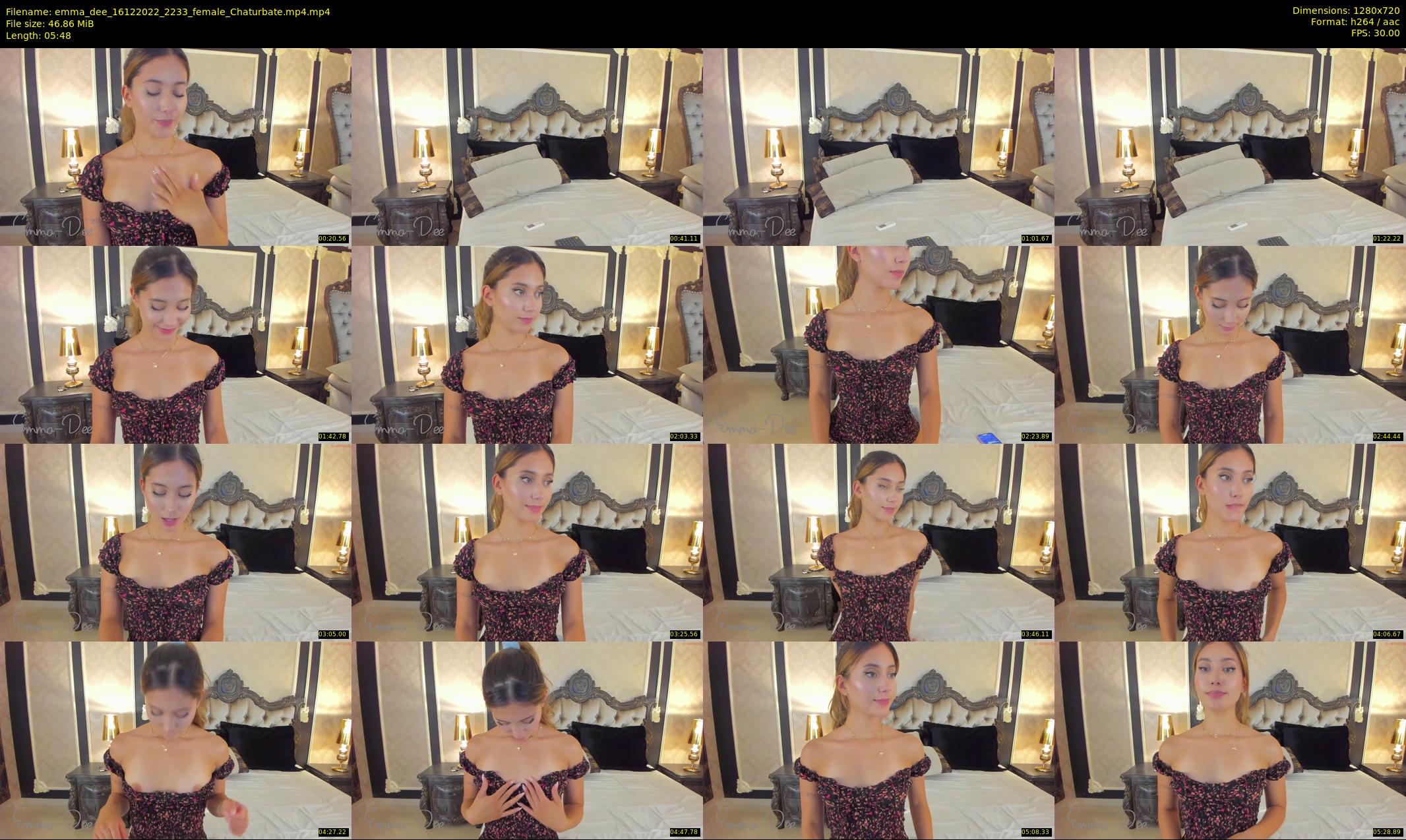 emma_dee — 6 minute Chaturbate female cam show recording, 720p, Dec 16, 2022