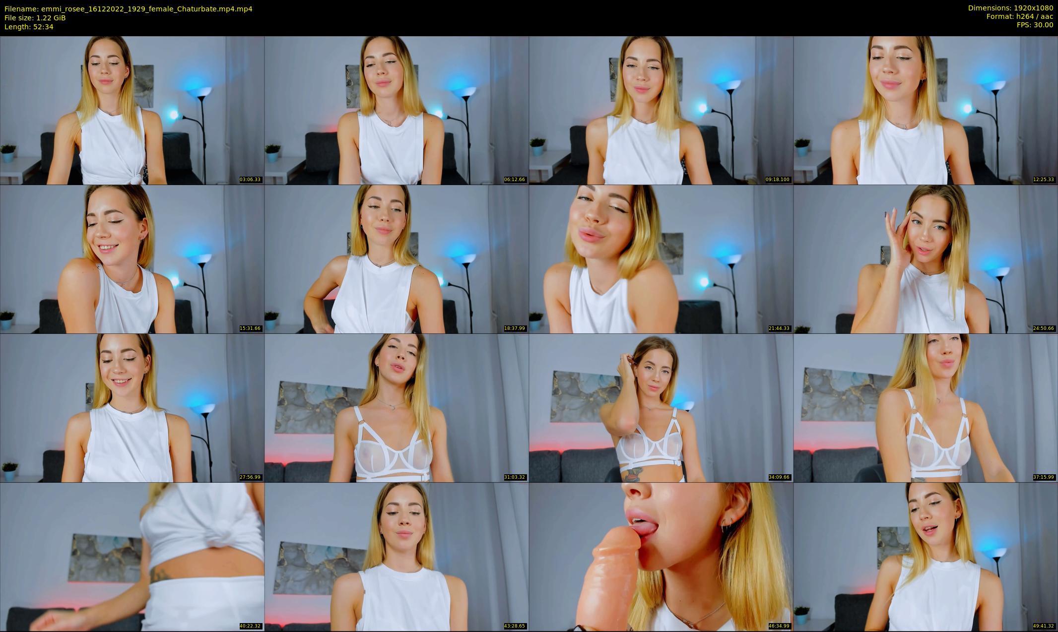 emmi_rosee — 53 minute Chaturbate female cam show recording, 1080p, Dec 16, 2022