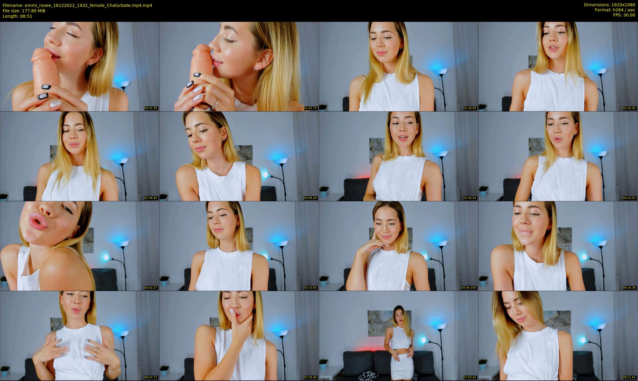 emmi_rosee — 9 minute Chaturbate female cam show recording, 1080p, Dec 16, 2022
