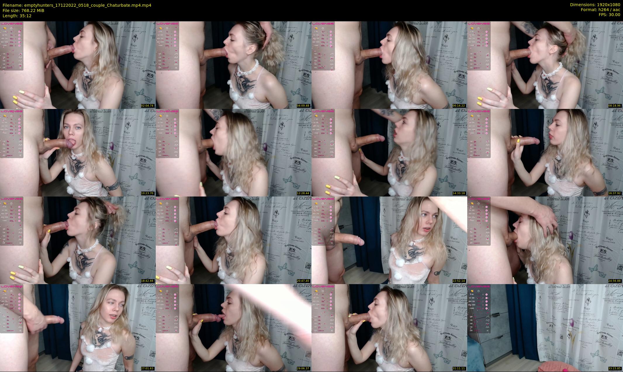 emptyhunters — 36 minute Chaturbate couple cam show recording, 1080p, Dec 17, 2022