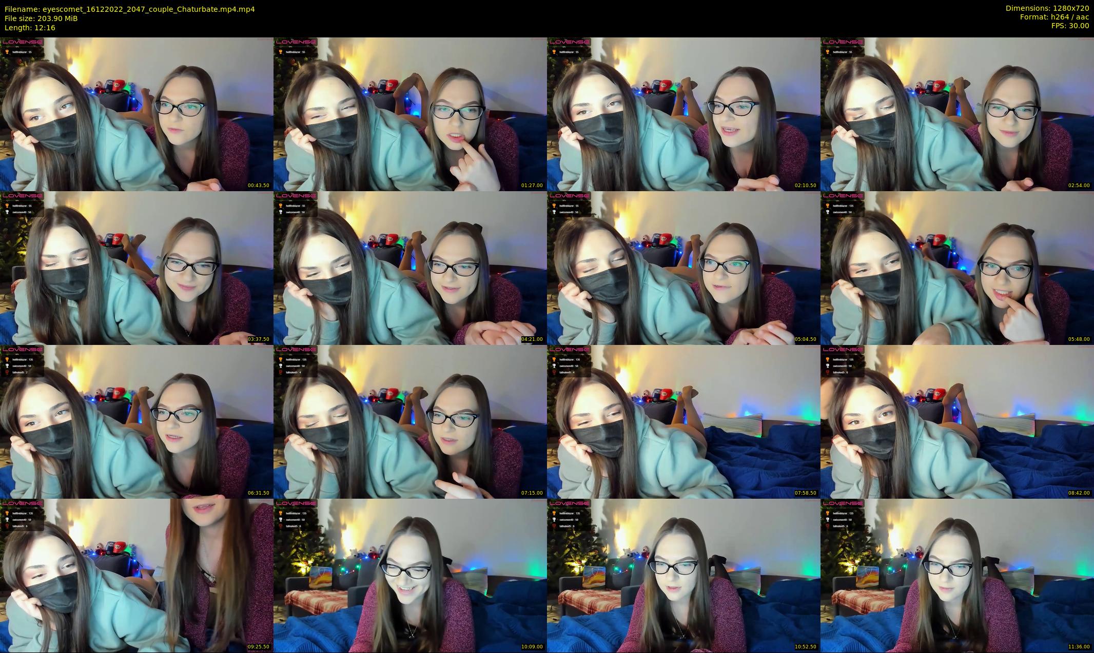 eyescomet — 13 minute Chaturbate female cam show recording, 720p, Dec 16, 2022