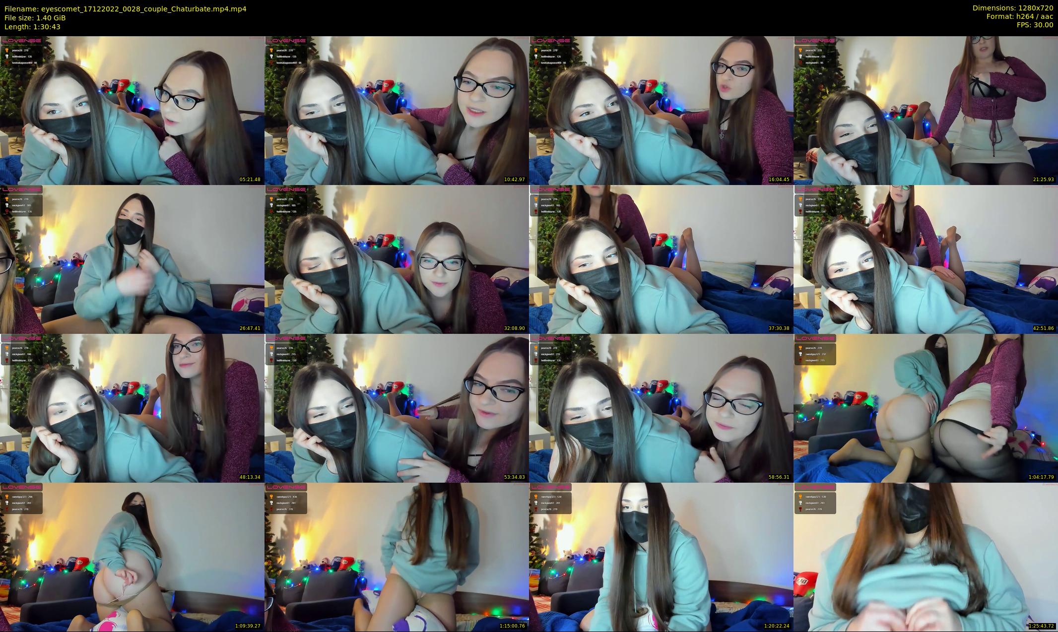 eyescomet — 91 minute Chaturbate female cam show recording, 720p, Dec 17, 2022