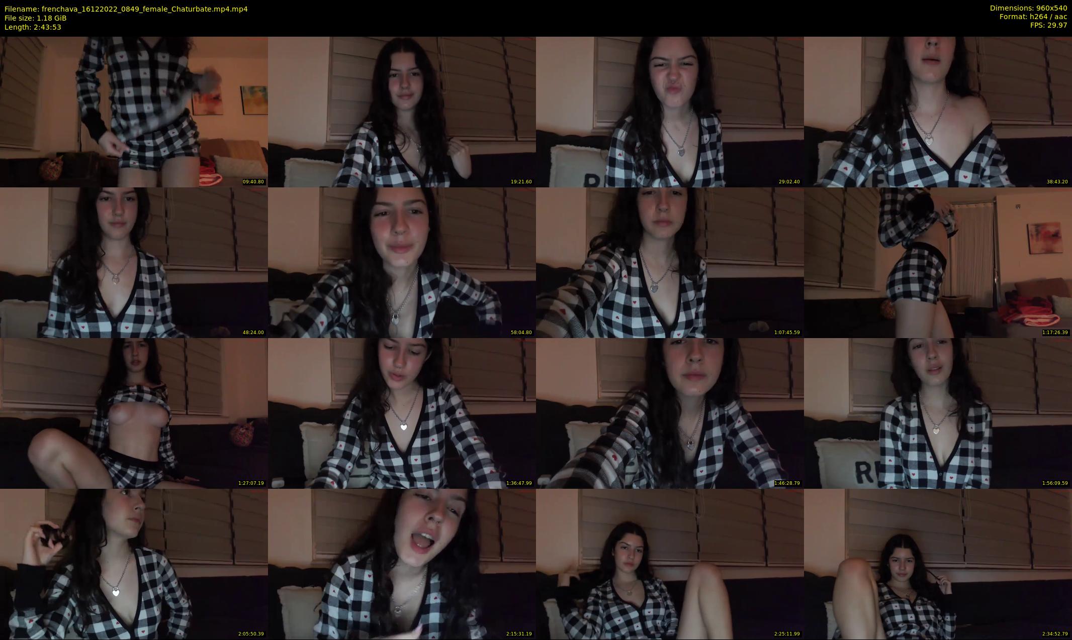 frenchava — 164 minute Chaturbate female cam show recording, 480p, Dec 16, 2022