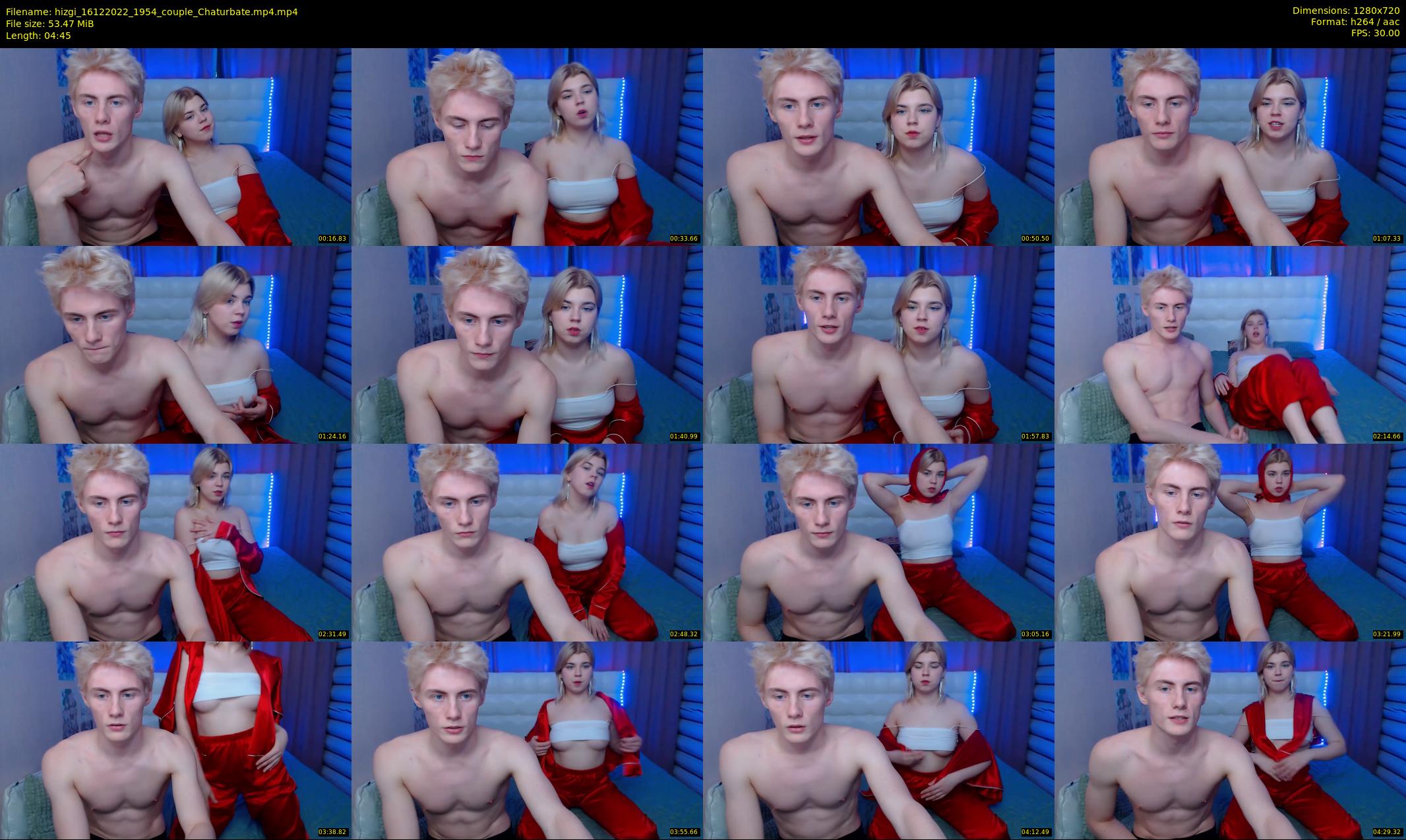 hizgi — 5 minute Chaturbate couple cam show recording, 720p, Dec 16, 2022