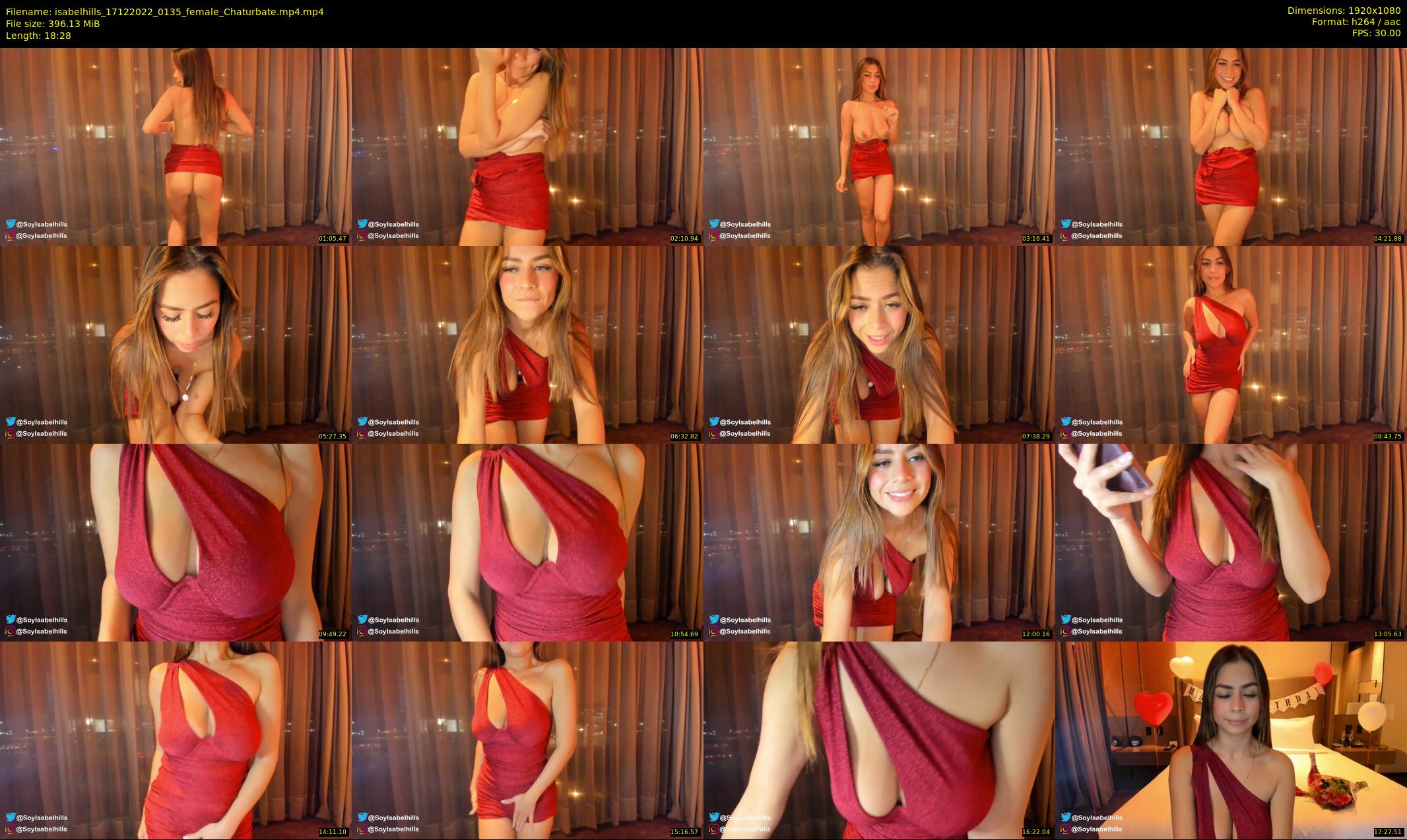 isabelhills — 19 minute Chaturbate female cam show recording, 1080p, Dec 17, 2022