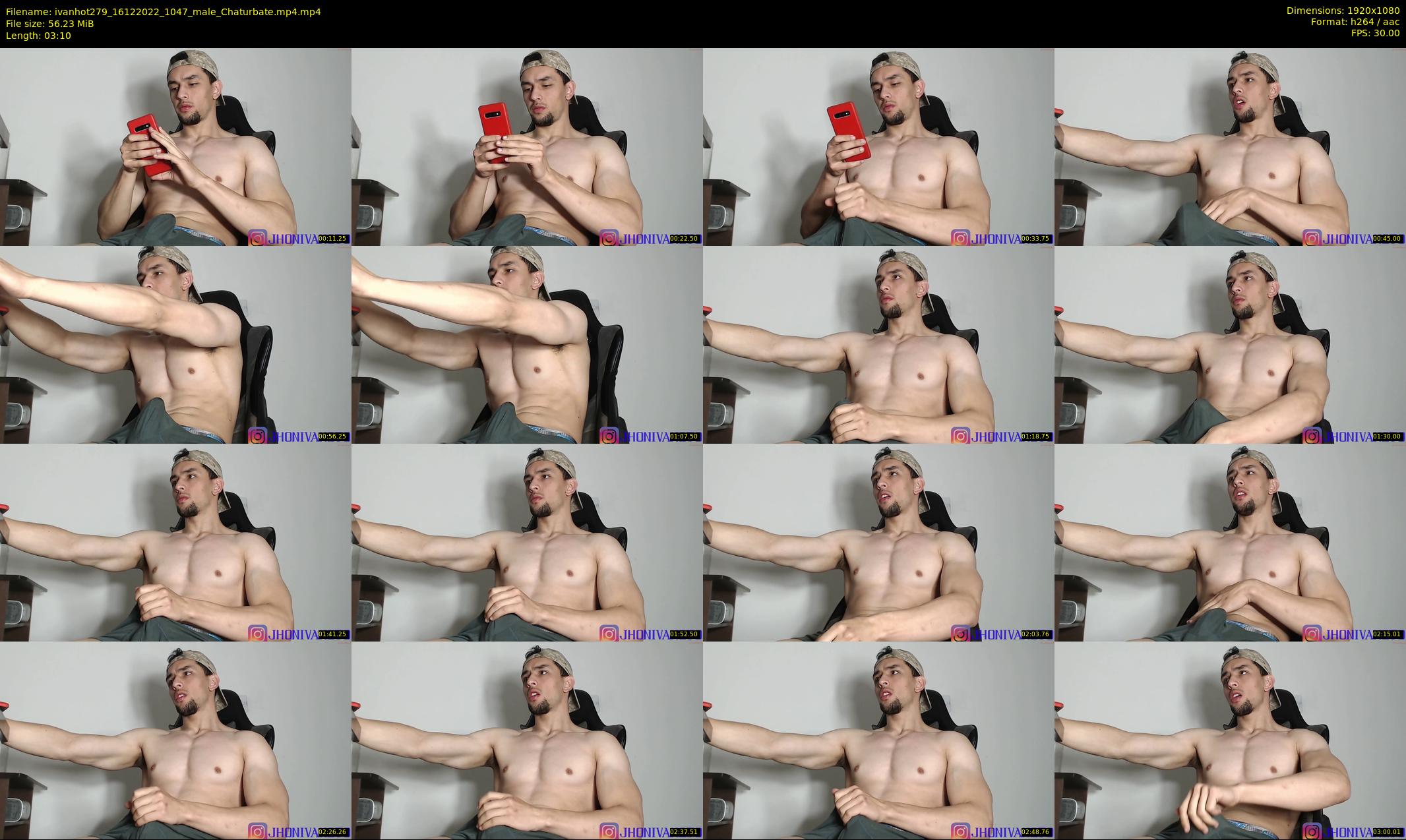 ivanhot279 — 4 minute Chaturbate male cam show recording, 1080p, Dec 16, 2022
