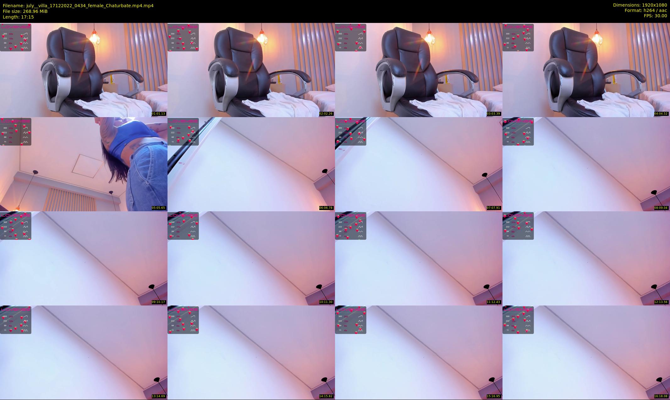 july__villa — 18 minute Chaturbate female cam show recording, 1080p, Dec 17, 2022