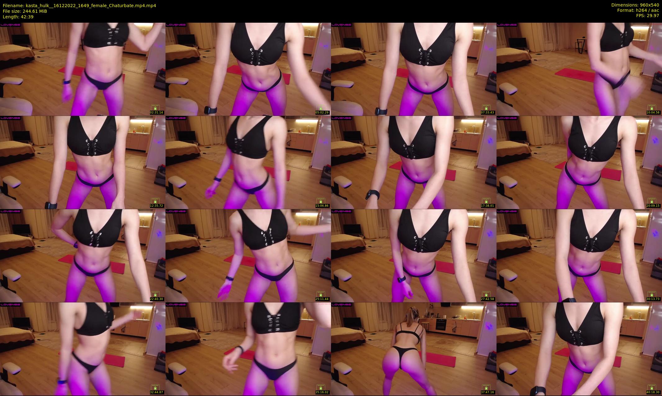 kasta_hulk_ — 43 minute Chaturbate female cam show recording, 480p, Dec 16, 2022