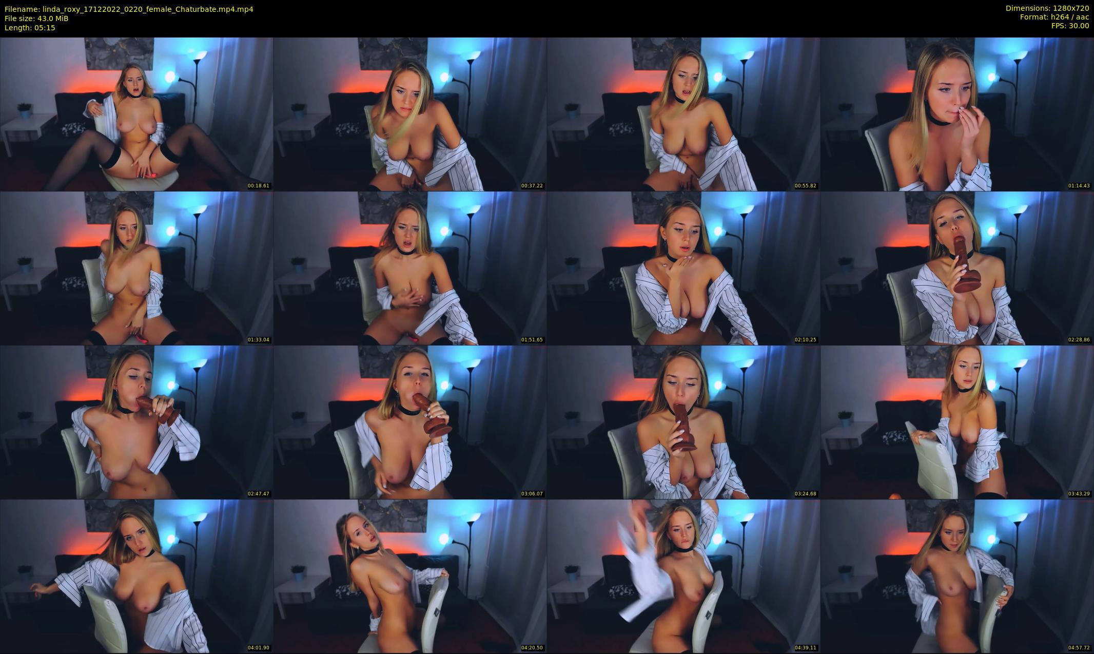 linda_roxy — 6 minute Chaturbate female cam show recording, 720p, Dec 17, 2022