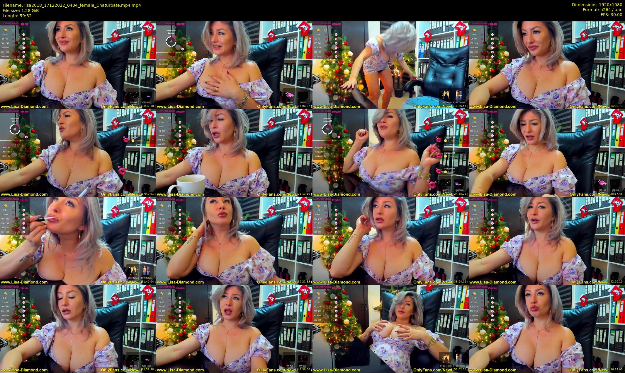 lisa2018 — 60 minute Chaturbate female cam show recording, 1080p, Dec 17, 2022