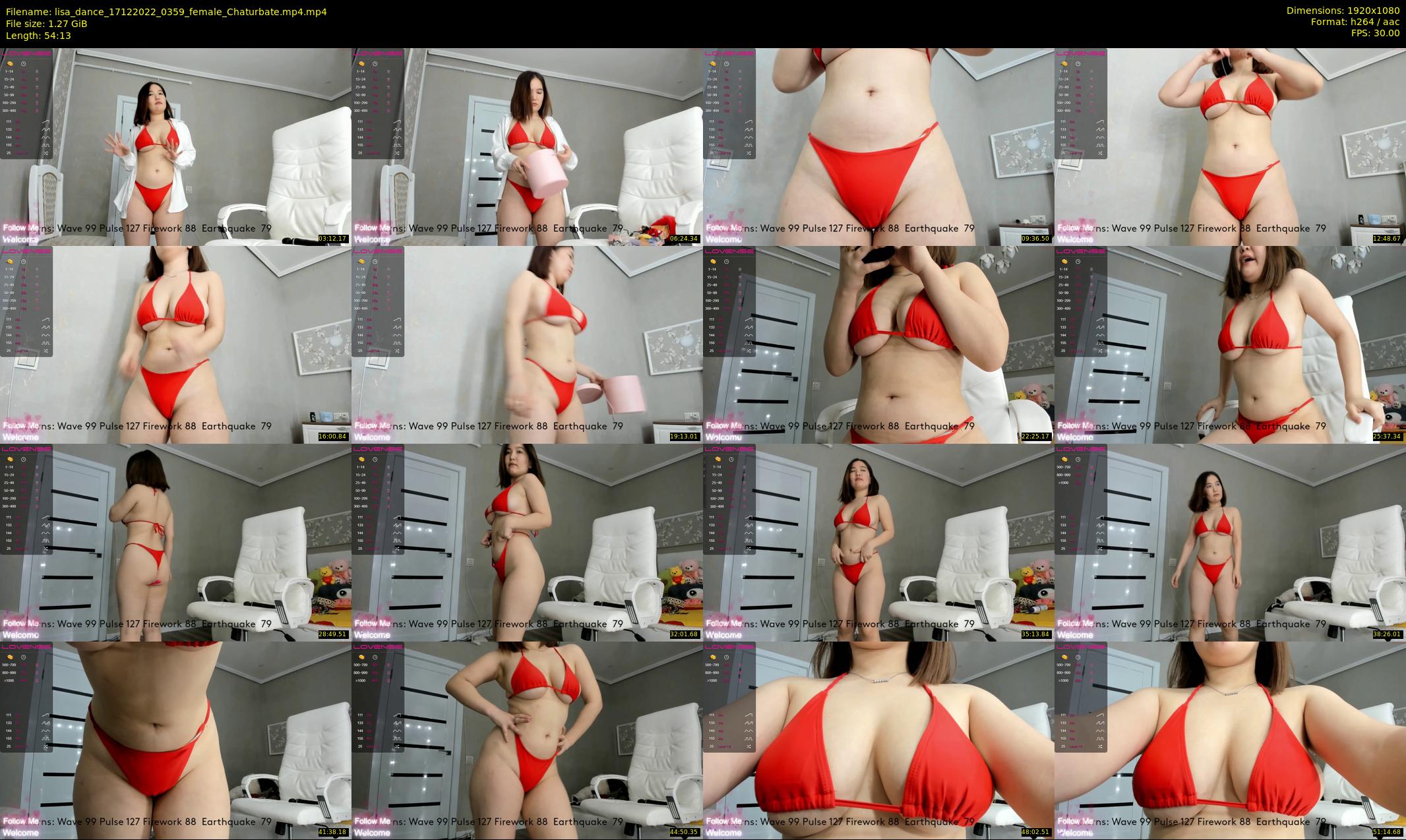 lisa_dance — 55 minute Chaturbate female cam show recording, 1080p, Dec 17, 2022