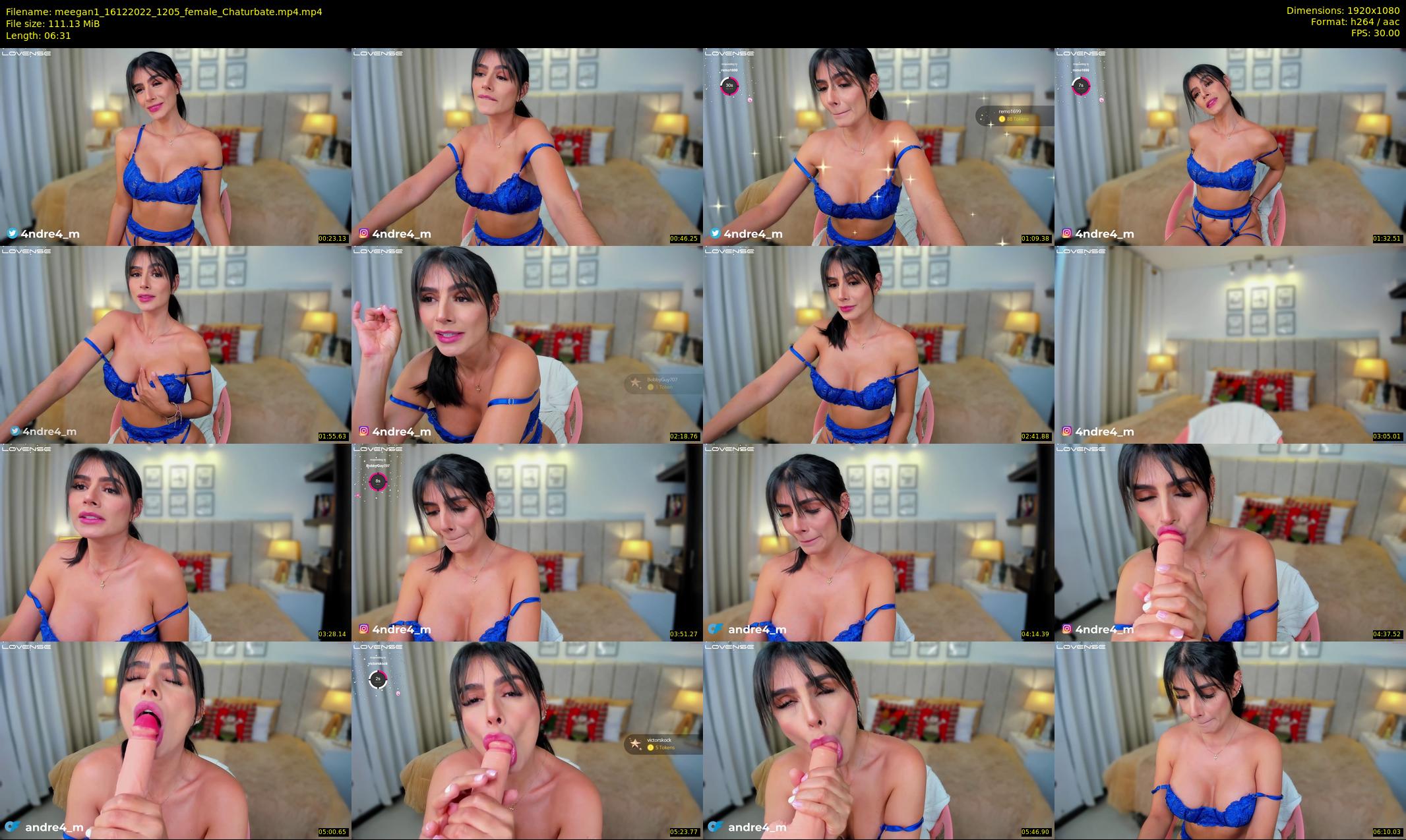meegan1 — 7 minute Chaturbate female cam show recording, 1080p, Dec 16, 2022