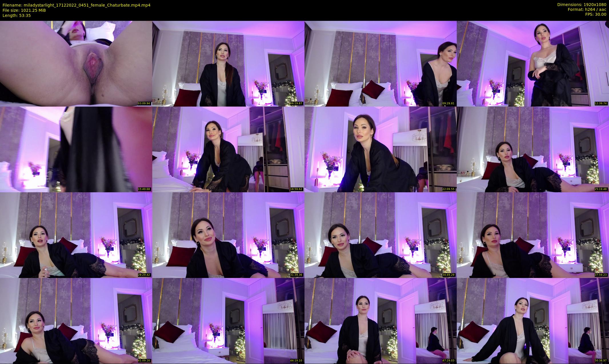 miladystarlight — 54 minute Chaturbate female cam show recording, 1080p, Dec 17, 2022