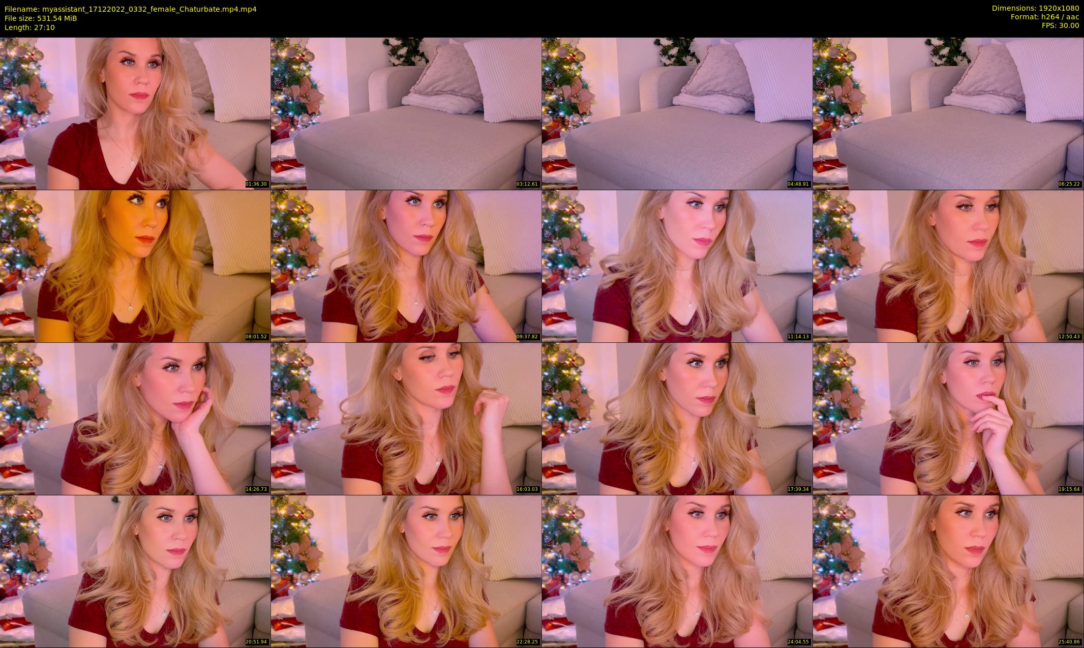 myassistant — 28 minute Chaturbate female cam show recording, 1080p, Dec 17, 2022