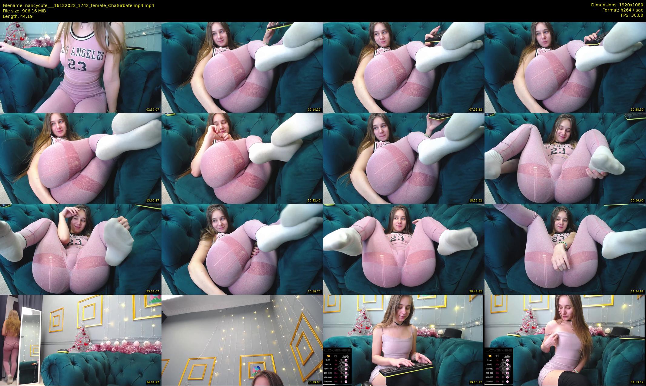 nancycute__ — 45 minute Chaturbate female cam show recording, 1080p, Dec 16, 2022