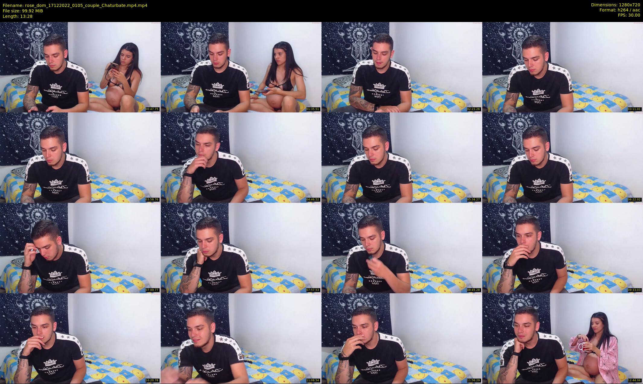 rose_dom — 14 minute Chaturbate couple cam show recording, 720p, Dec 17, 2022