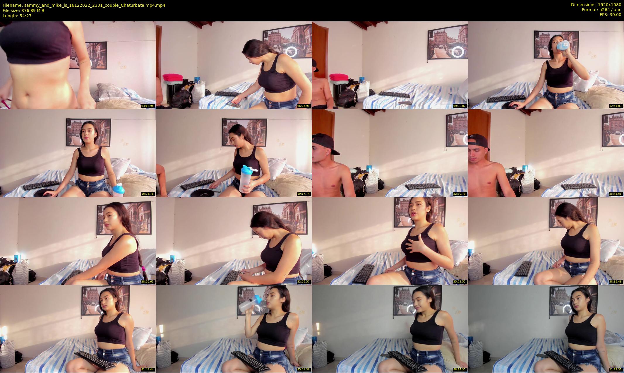 sammy_and_mike_ls — 55 minute Chaturbate couple cam show recording, 1080p, Dec 16, 2022