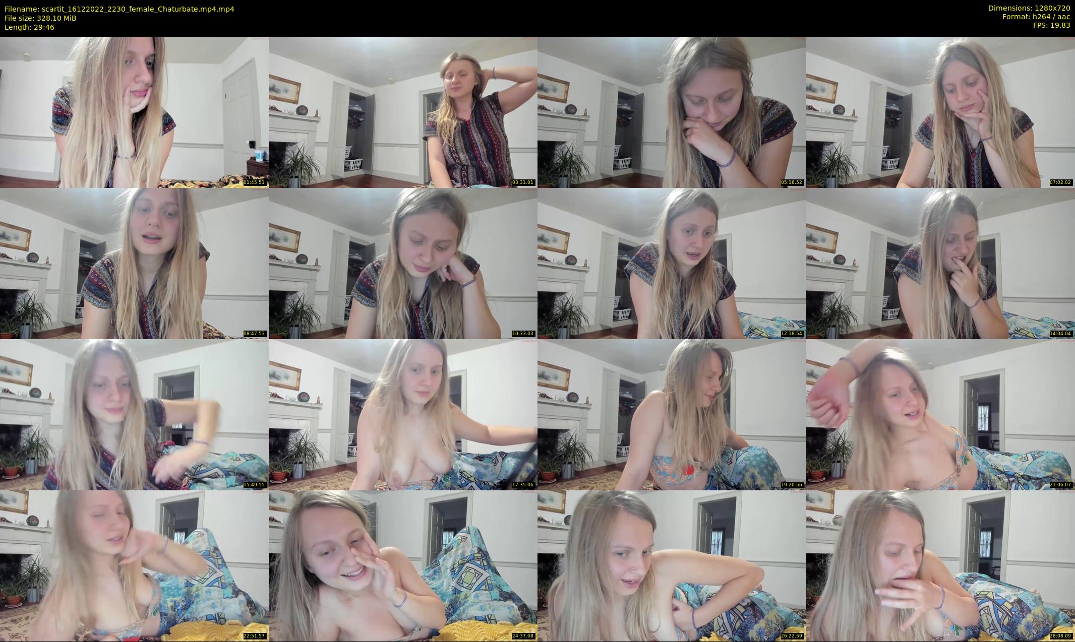 scartit — 30 minute Chaturbate female cam show recording, 720p, Dec 16, 2022