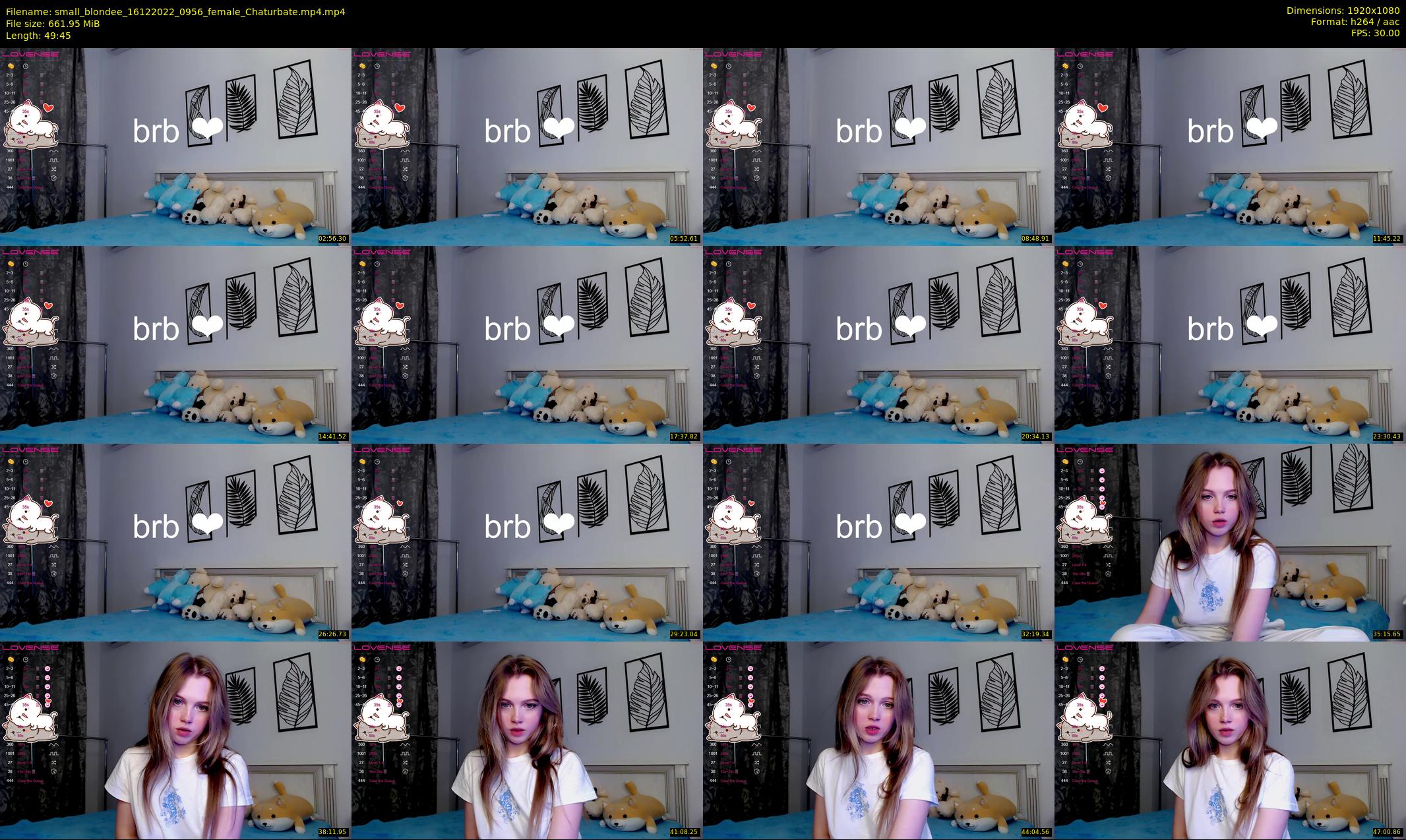 small_blondee — 50 minute Chaturbate female cam show recording, 1080p, Dec 16, 2022