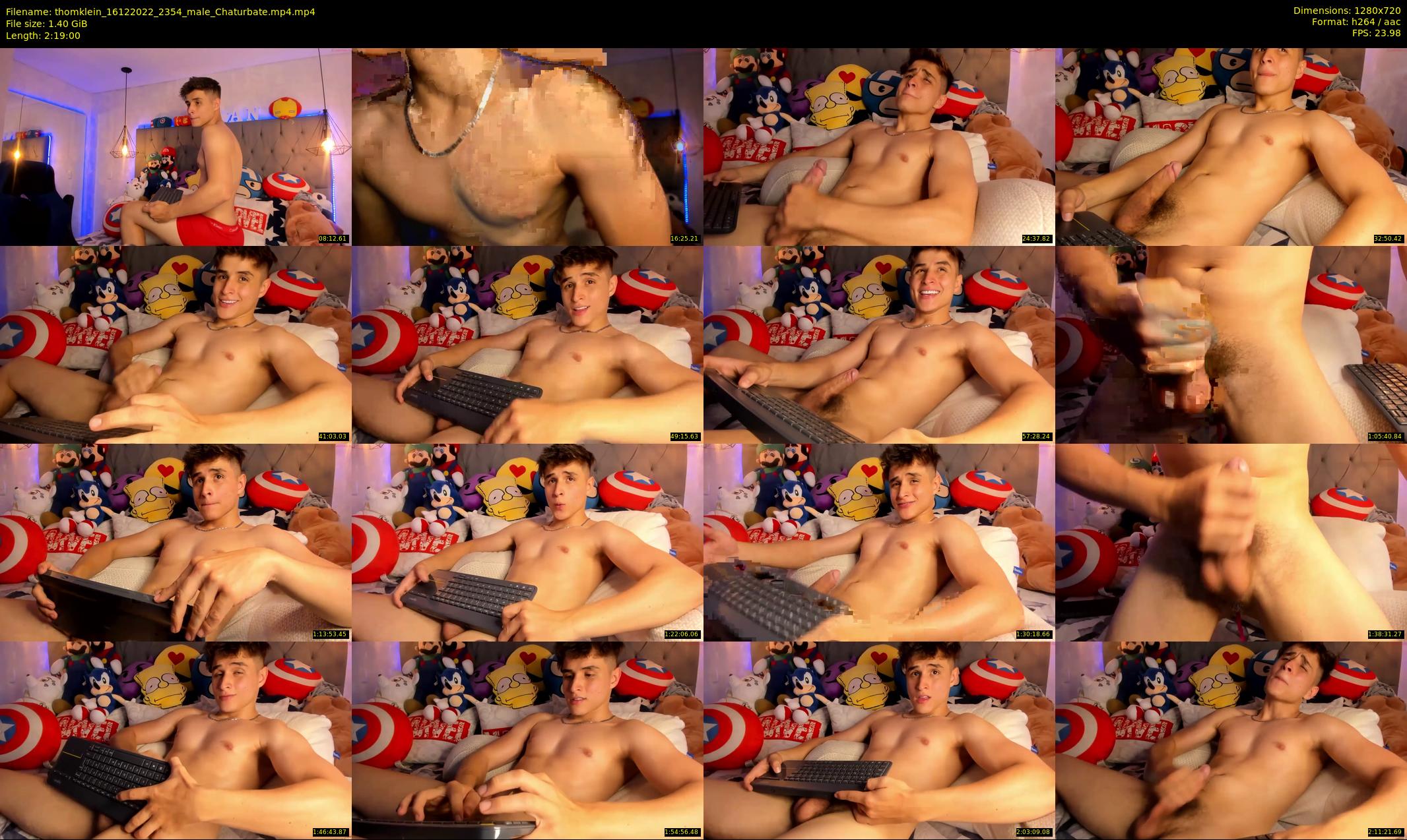 thomklein — 139 minute Chaturbate male cam show recording, 720p, Dec 16, 2022