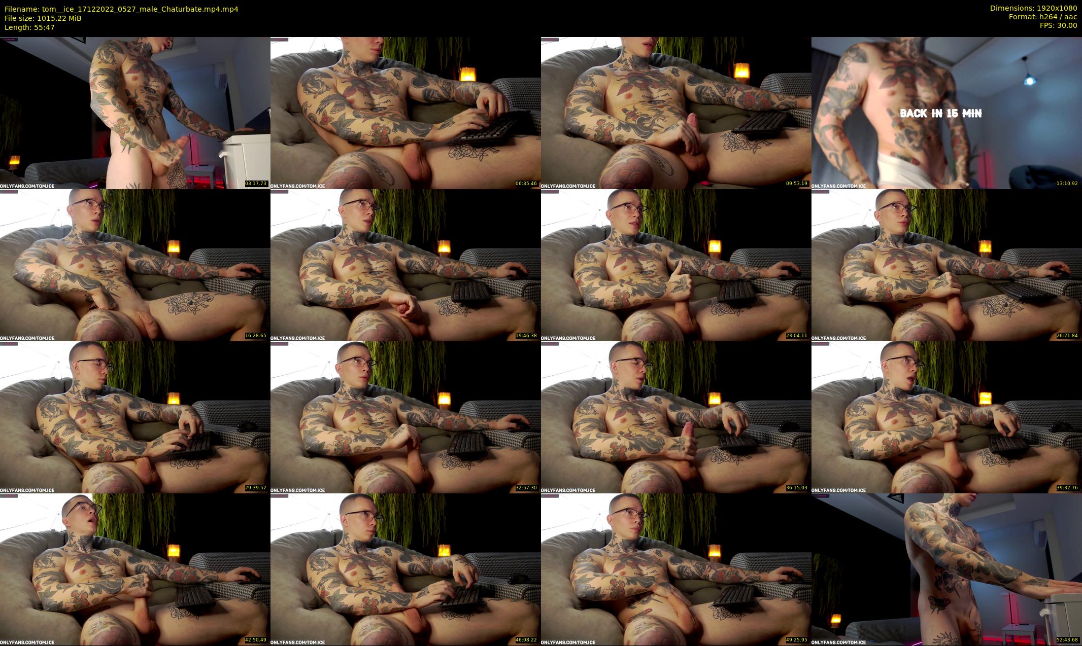 tom__ice — 56 minute Chaturbate male cam show recording, 1080p, Dec 17, 2022