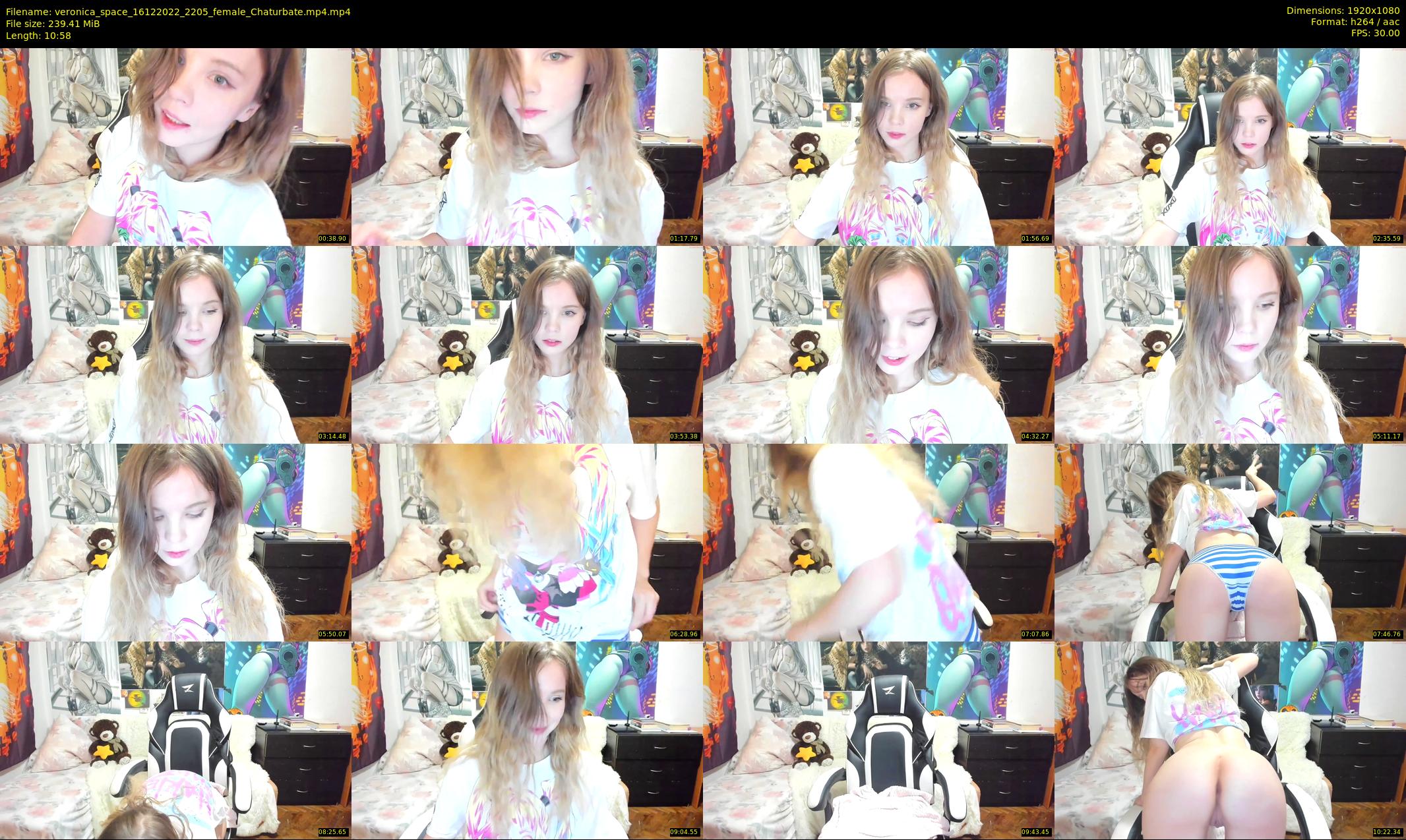 veronica_space — 11 minute Chaturbate female cam show recording, 1080p, Dec 16, 2022
